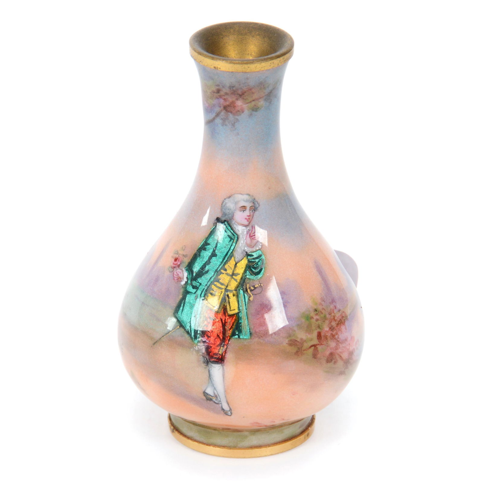 Vase, French Enamel (1 of 4)