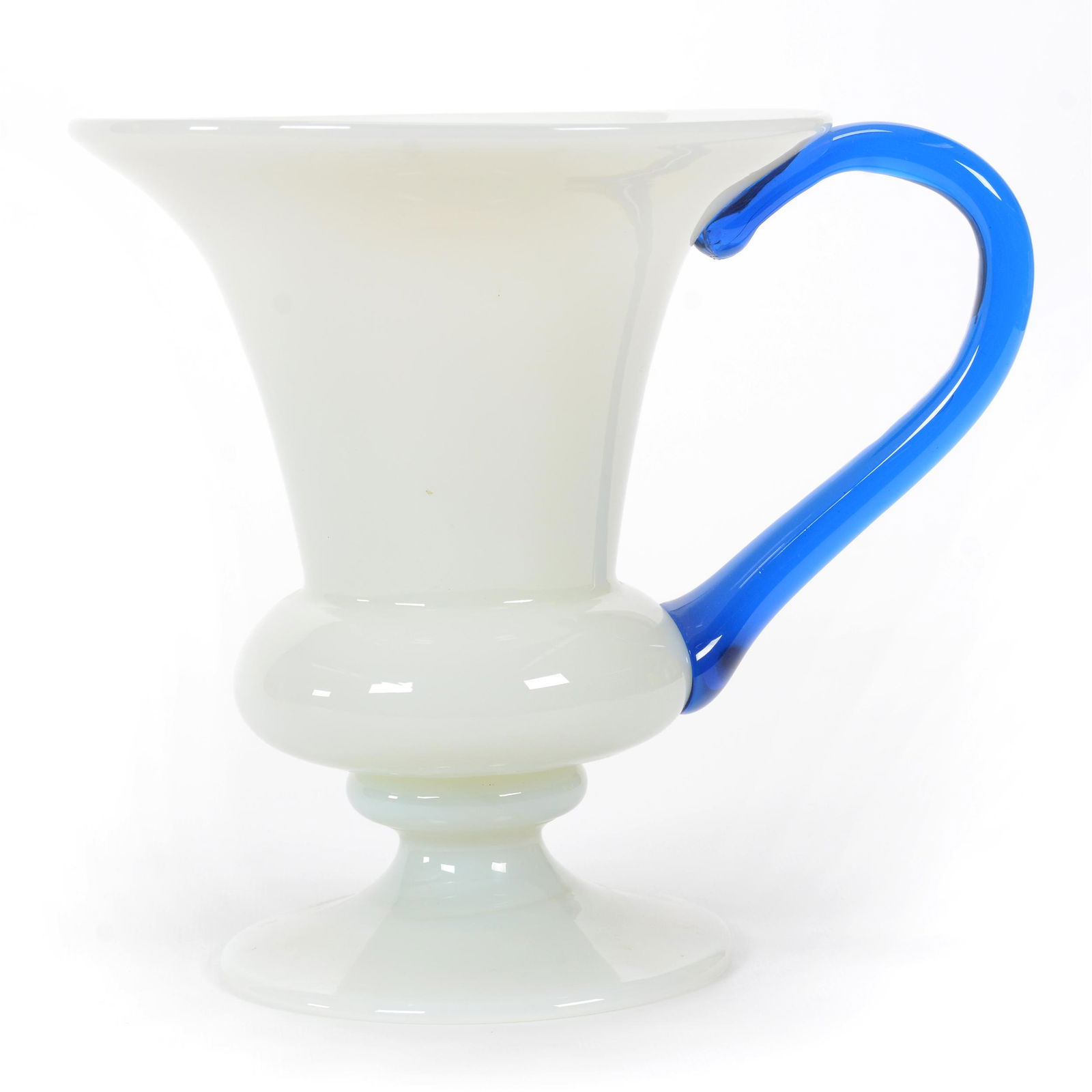 Pedestal Pitcher, Attributed To Fry Art Glass (1 of 3)