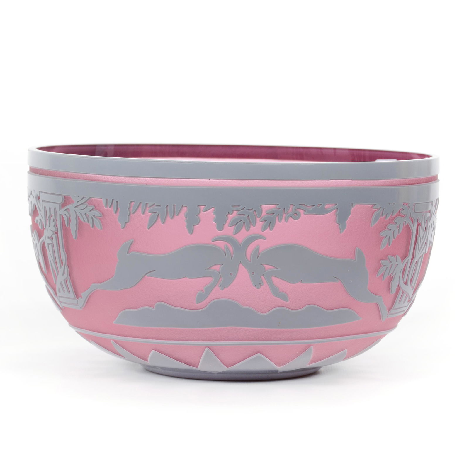 Bowl, Contemporary Art Glass Signed Kelsey/Pilgrim (1 of 4)