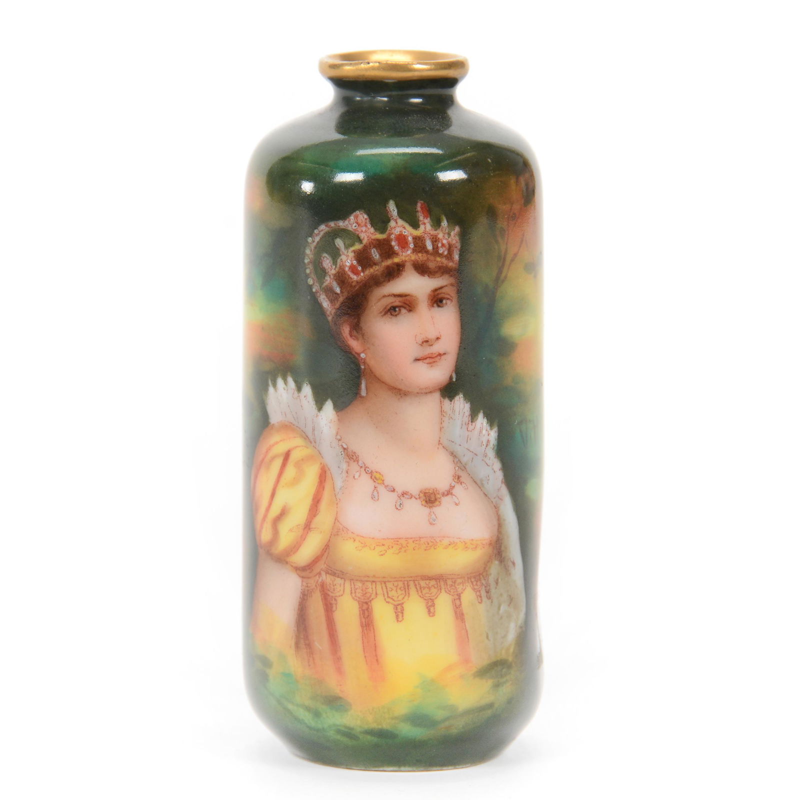 Miniature Vase Marked Royal Schwarzburg (1 of 3)