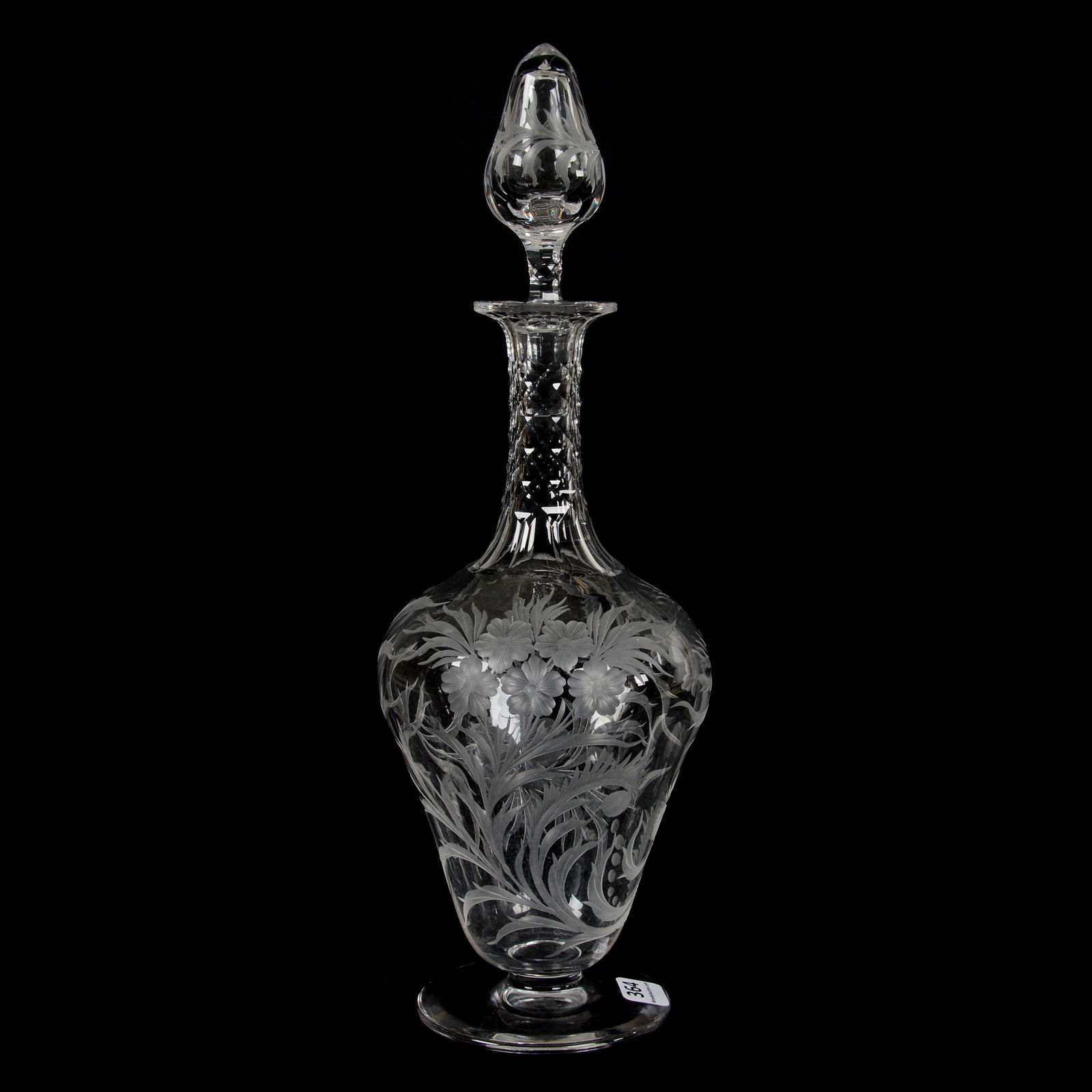 Pedestal Decanter, ABCG, Signed Sinclaire (1 of 3)