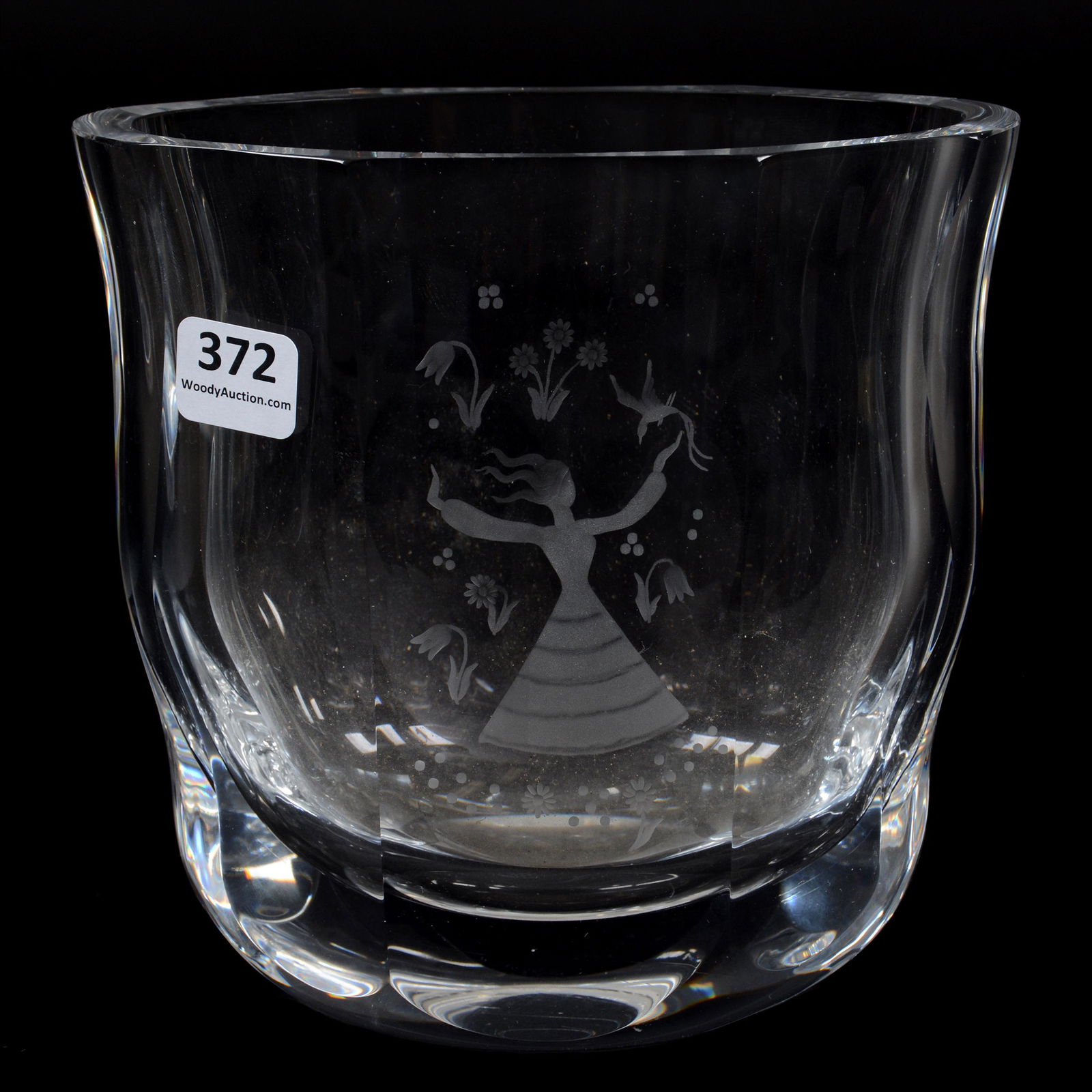 Vase Signed Orrefors Art Glass (1 of 3)