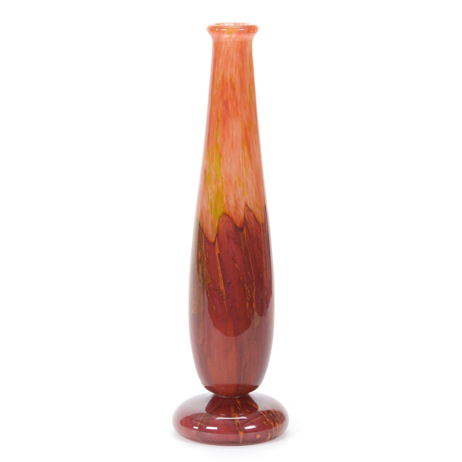 Vase Marked Schneider French Art Glass (1 of 3)