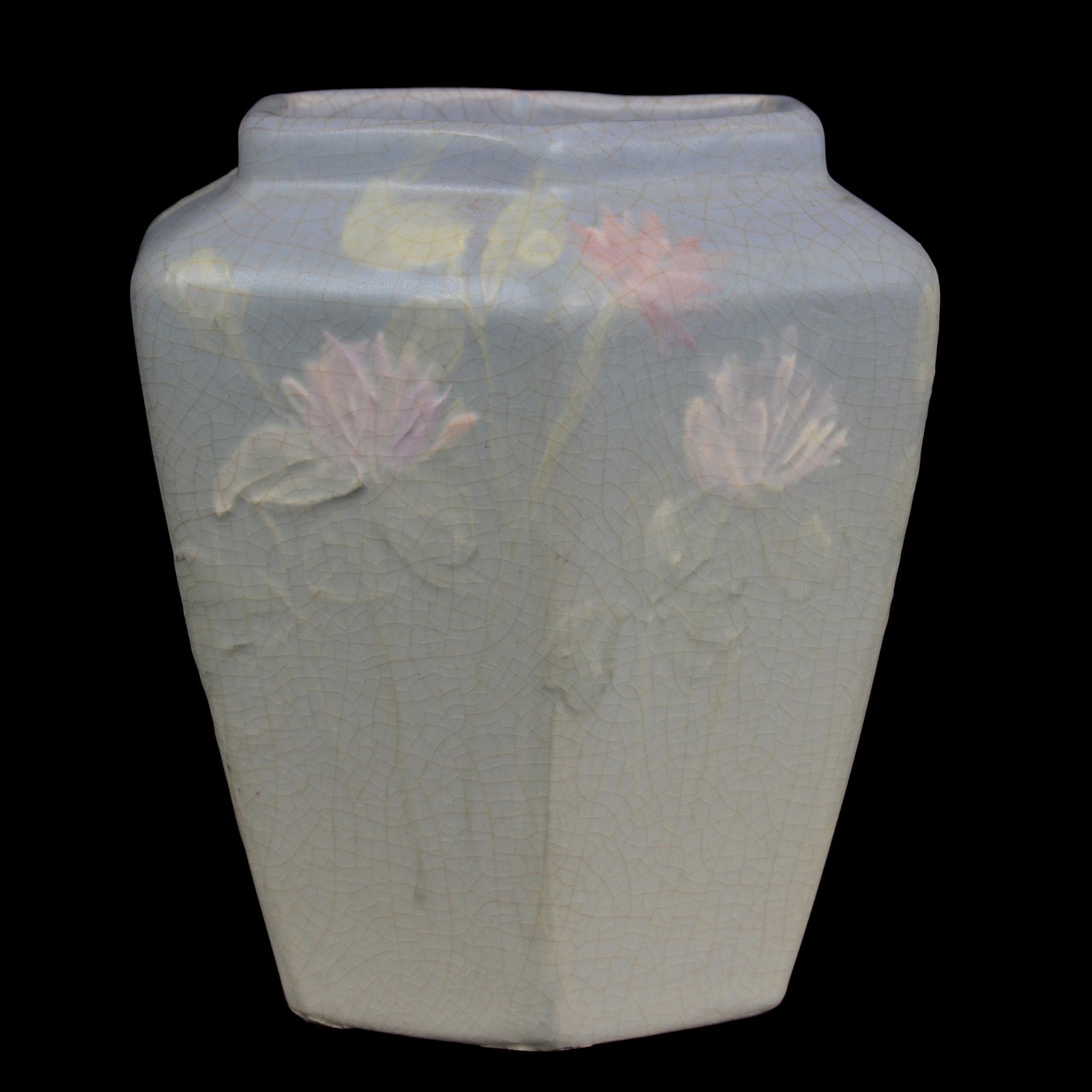 Vase Marked Weller Hudson Art Pottery (1 of 3)