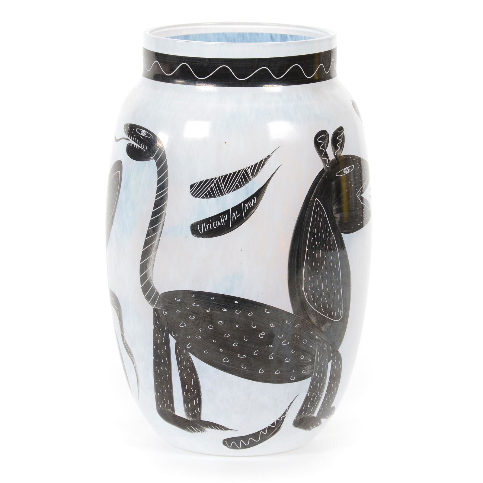 Vase Signed Kosta Boda Contemporary Art Glass (1 of 5)