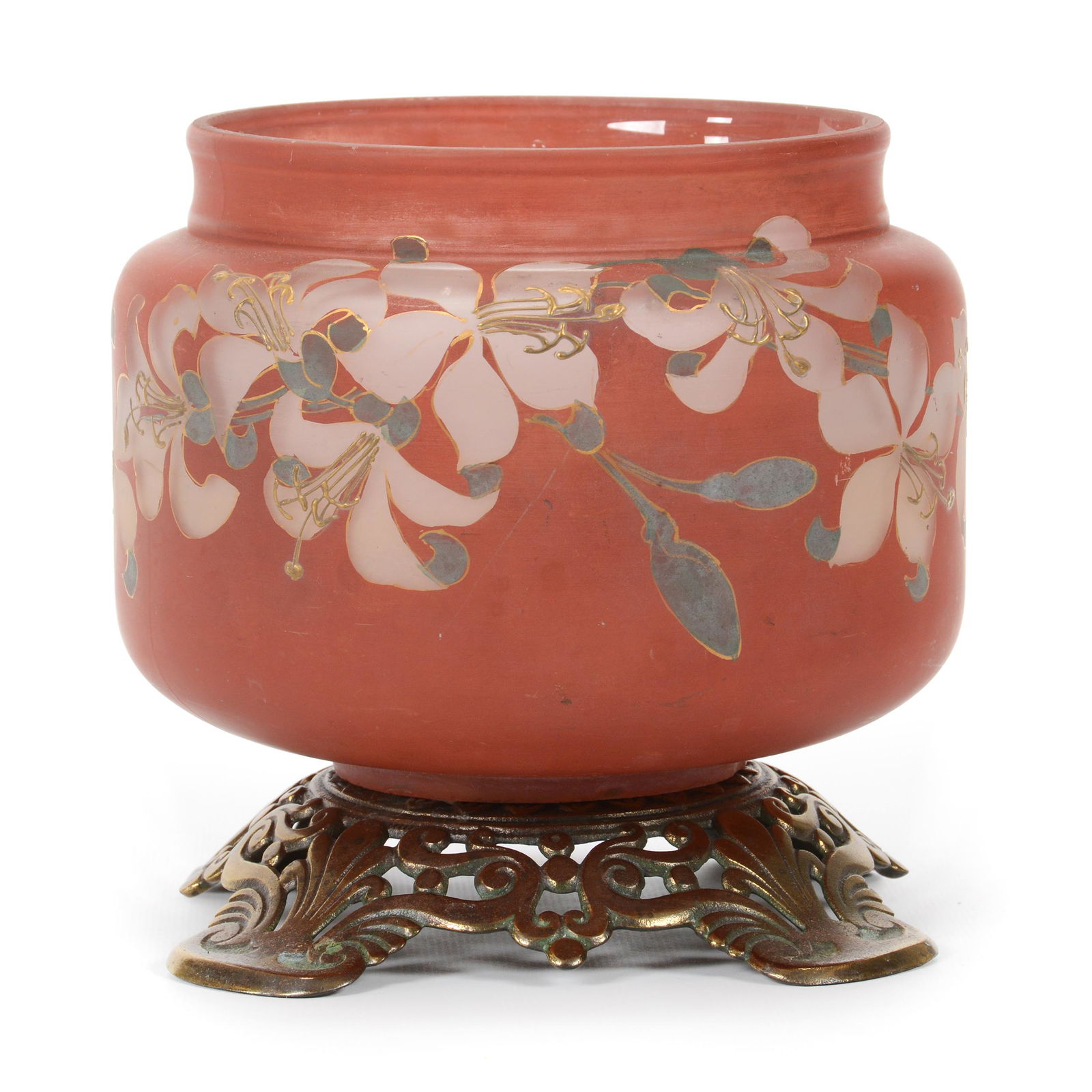 Kerosene Lamp Base, Royal Flemish Style (1 of 4)