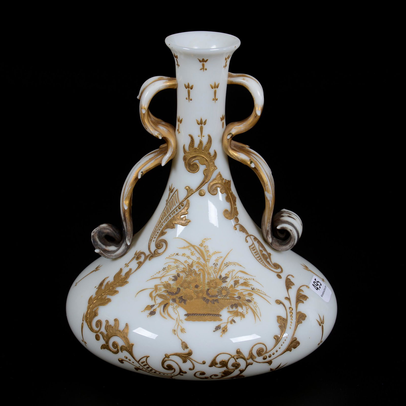 Vase Marked Crown Milano #1036 Colonial Ware (1 of 3)