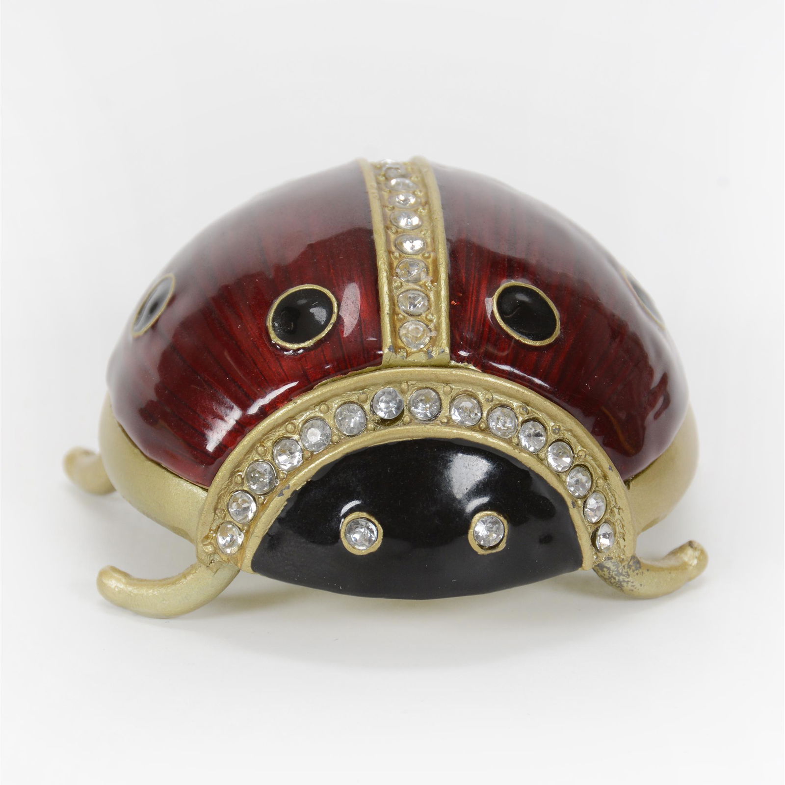 Figural Hinged Box, Modern, Lady Bug (1 of 4)