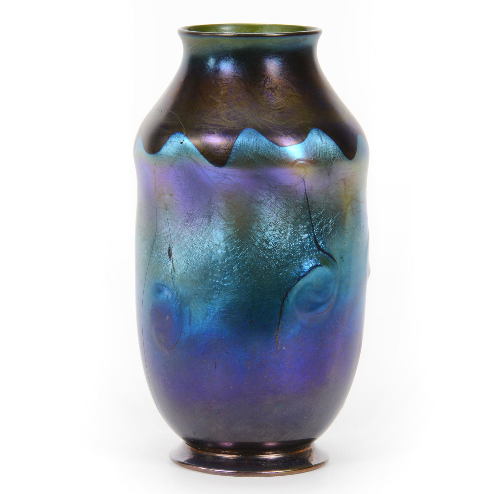 Vase Signed LCT (Tiffany) N6661 Art Glass (1 of 5)