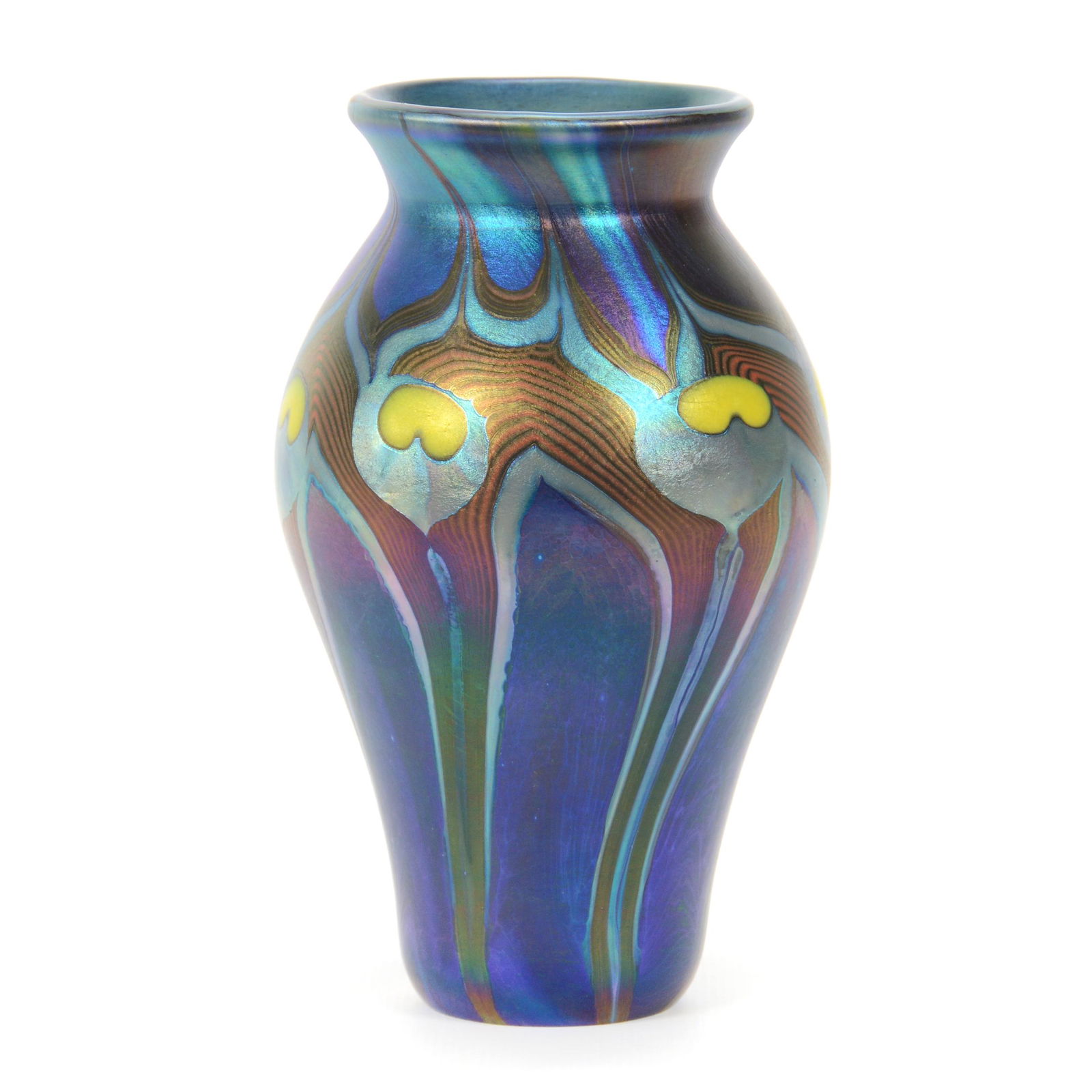 Vase, Contemporary Art Glass, Signed (1 of 4)