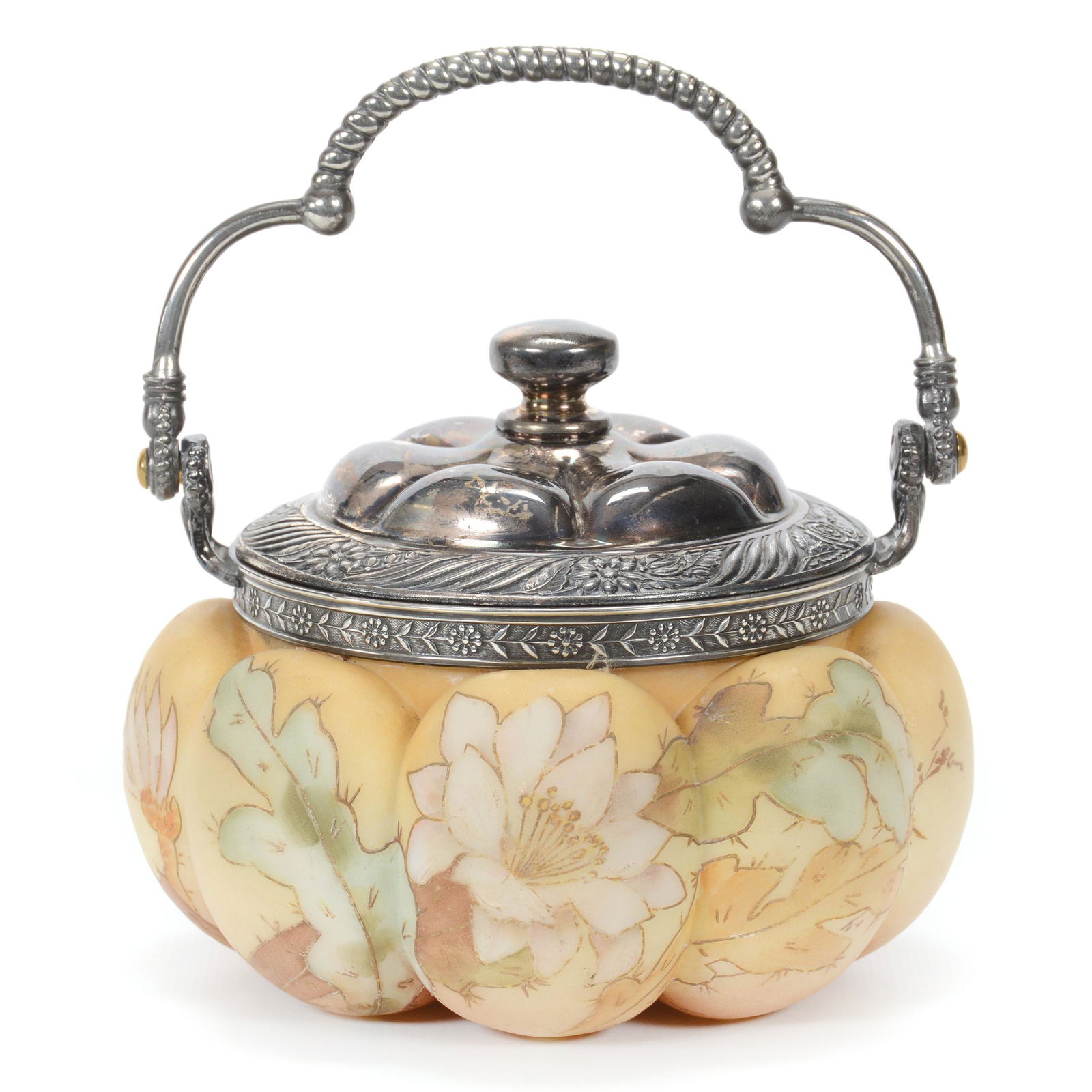 Sweetmeat, Unmarked Mt Washington Art Glass (1 of 3)