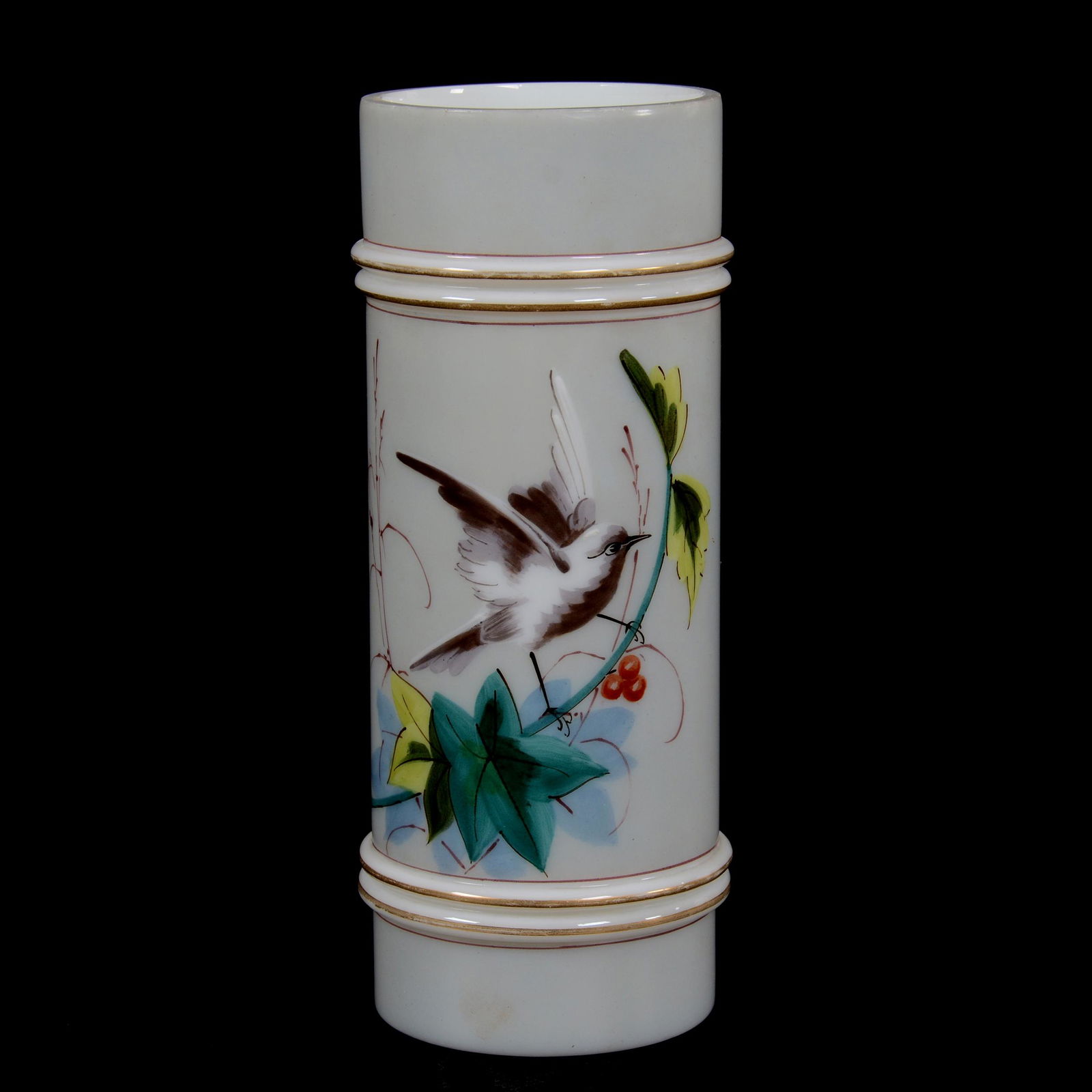 Ring Vase By Smith Brothers/Mt. Washington Art Glass (1 of 3)