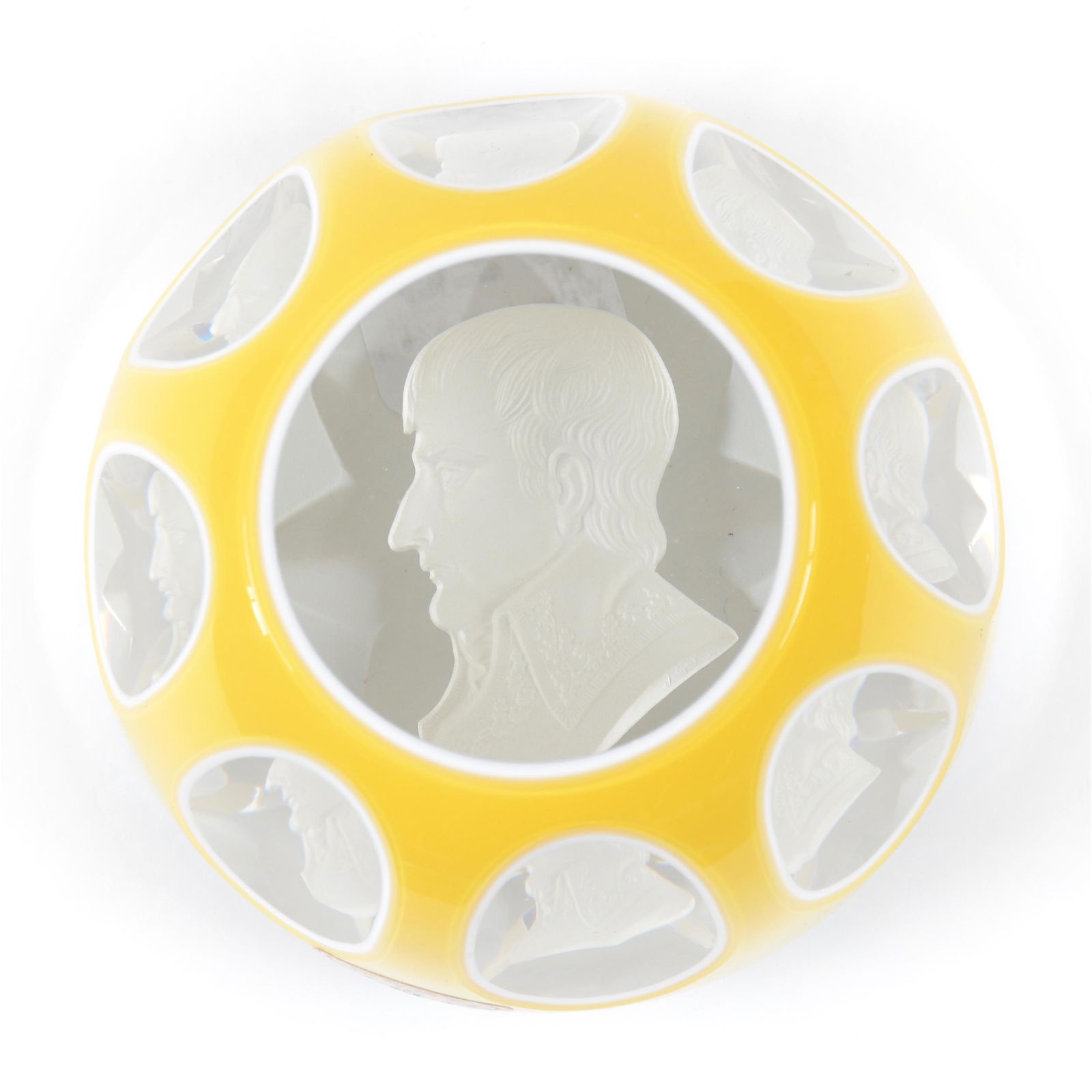 Paperweight Signed Baccarat Sulphide Limited Edition (1 of 3)