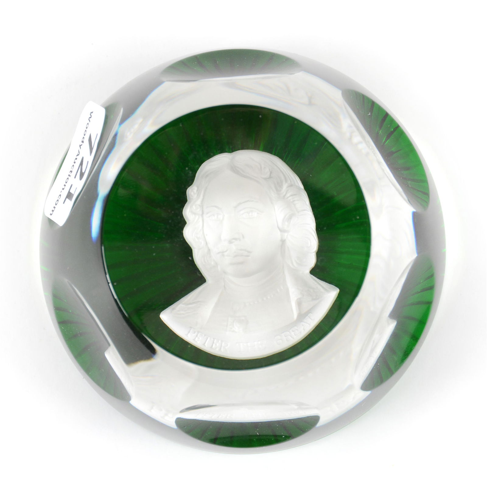 Paperweight Signed Baccarat Sulphide Limited Edition (1 of 3)