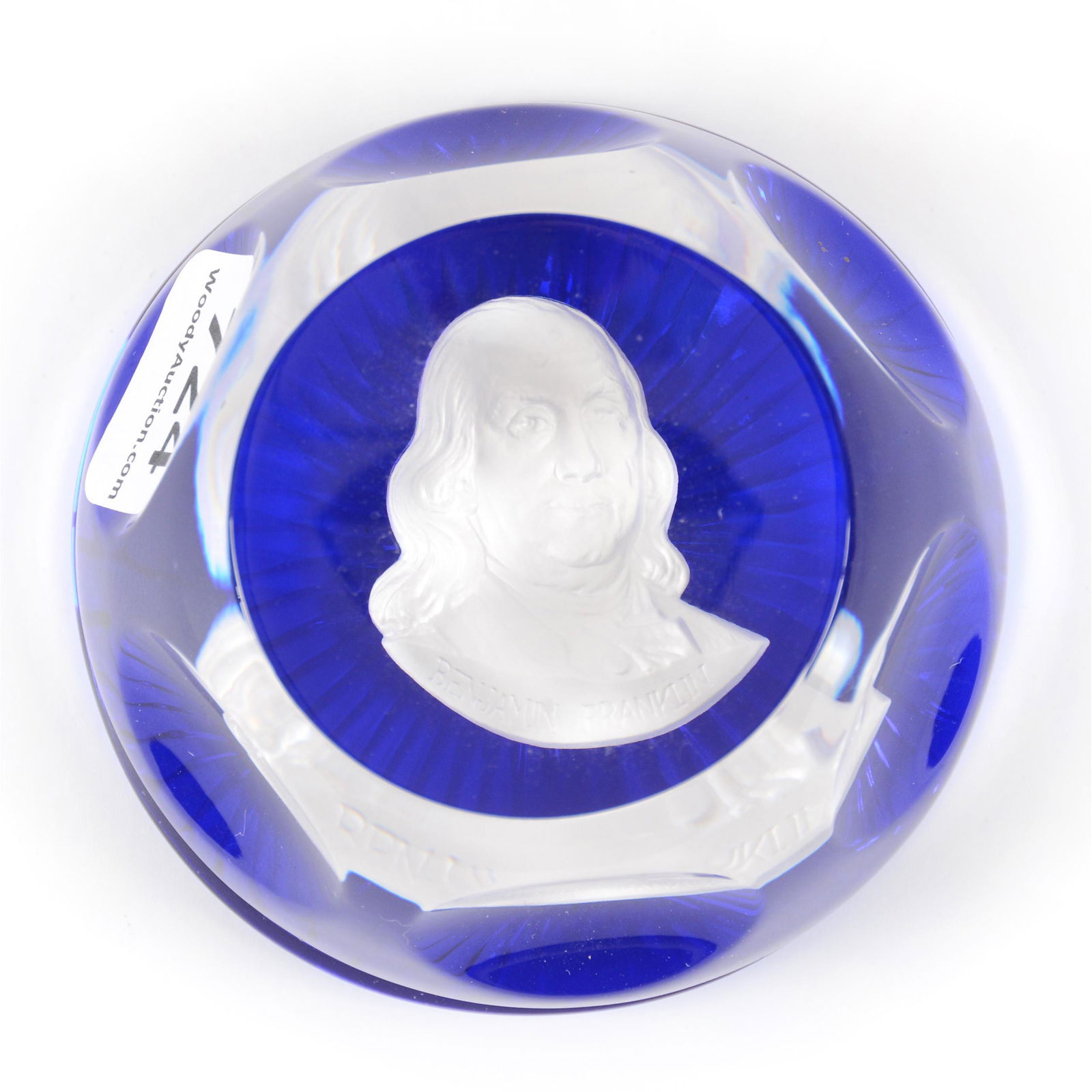 Paperweight Signed Baccarat Sulphide Limited Edition (1 of 3)
