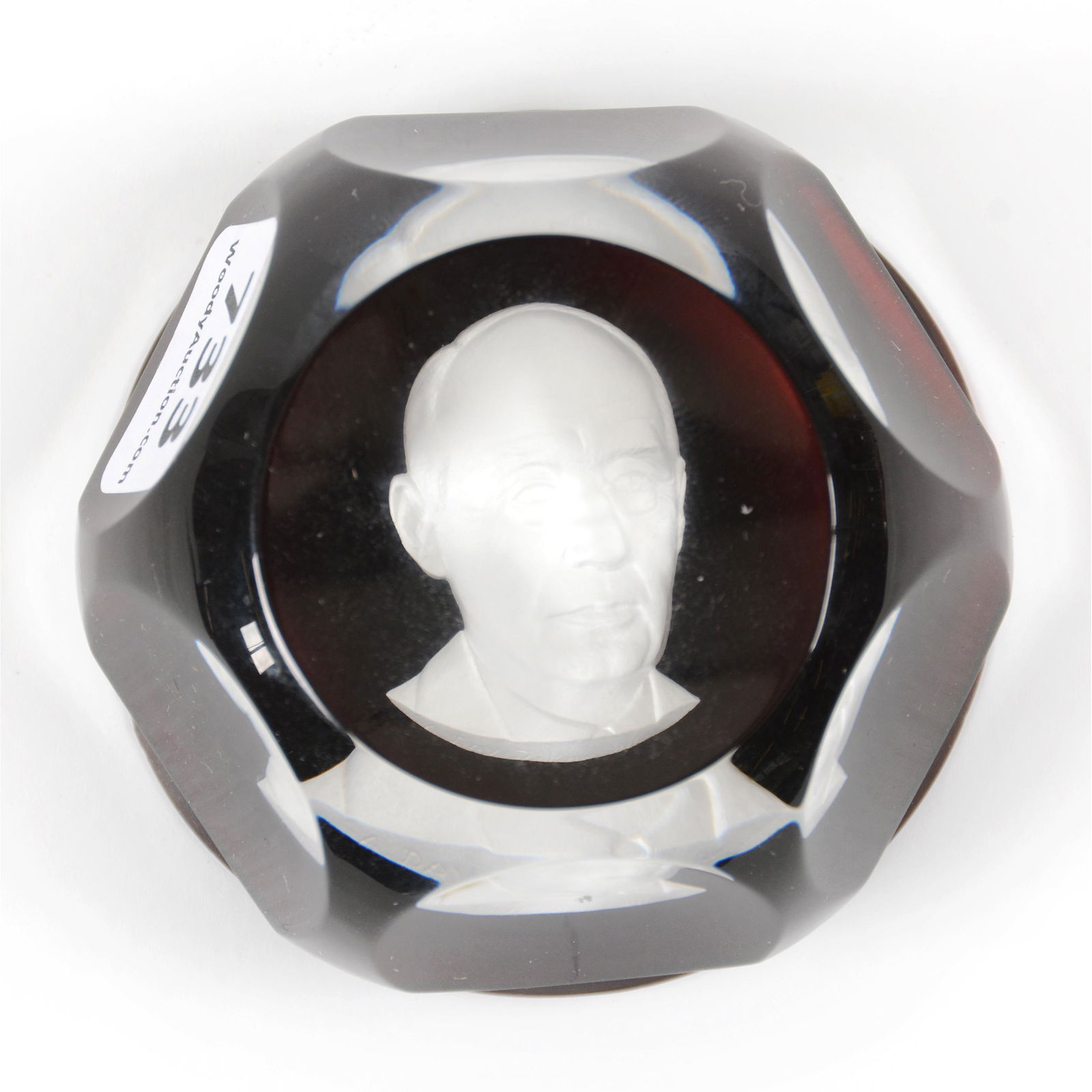 Paperweight Signed Baccarat Sulphide Limited Edition (1 of 4)