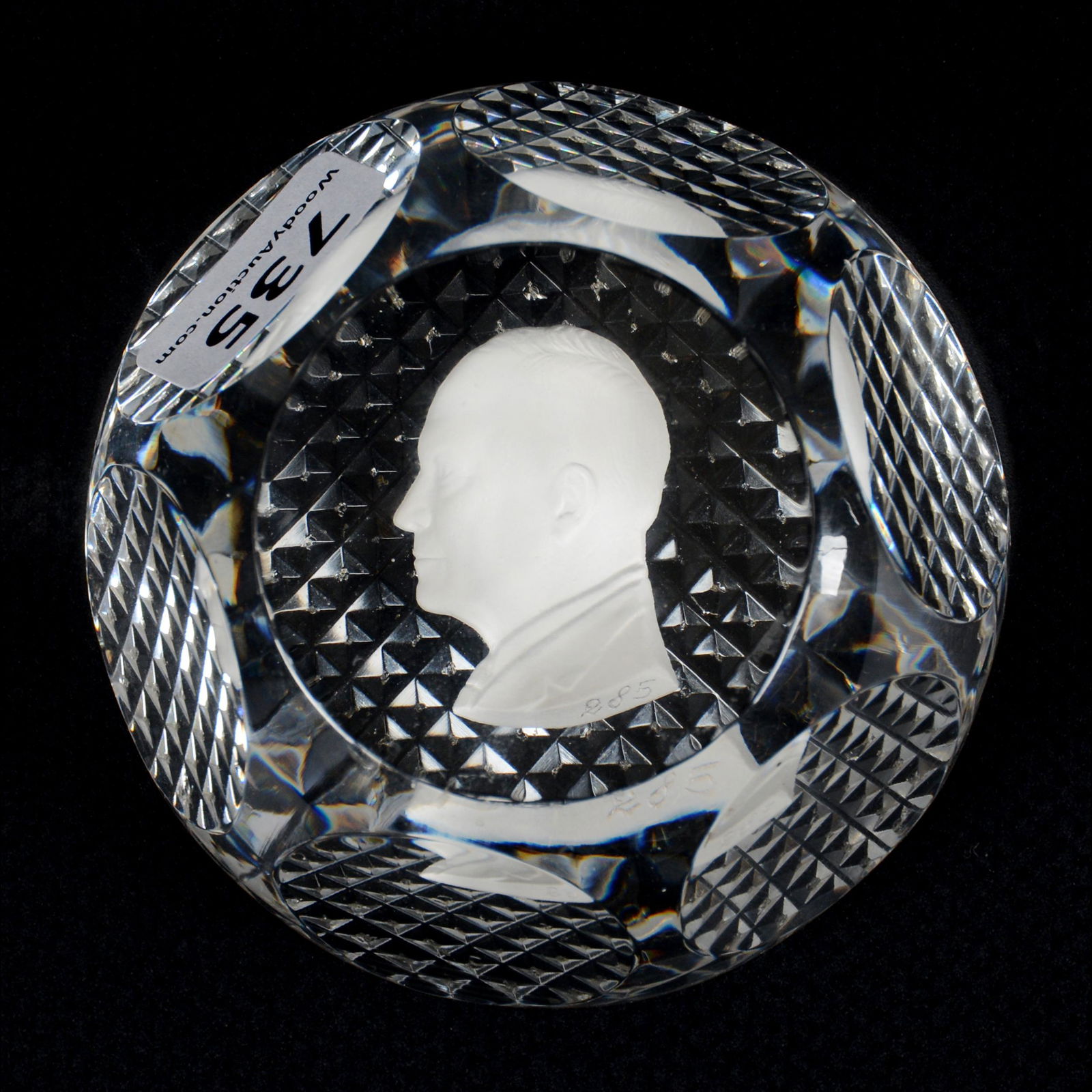 Paperweight Signed Baccarat Sulphide Limited Edition (1 of 5)