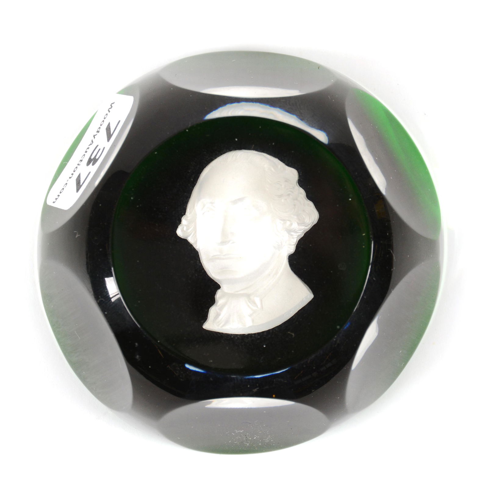 Paperweight Signed Baccarat Sulphide Limited Edition (1 of 4)
