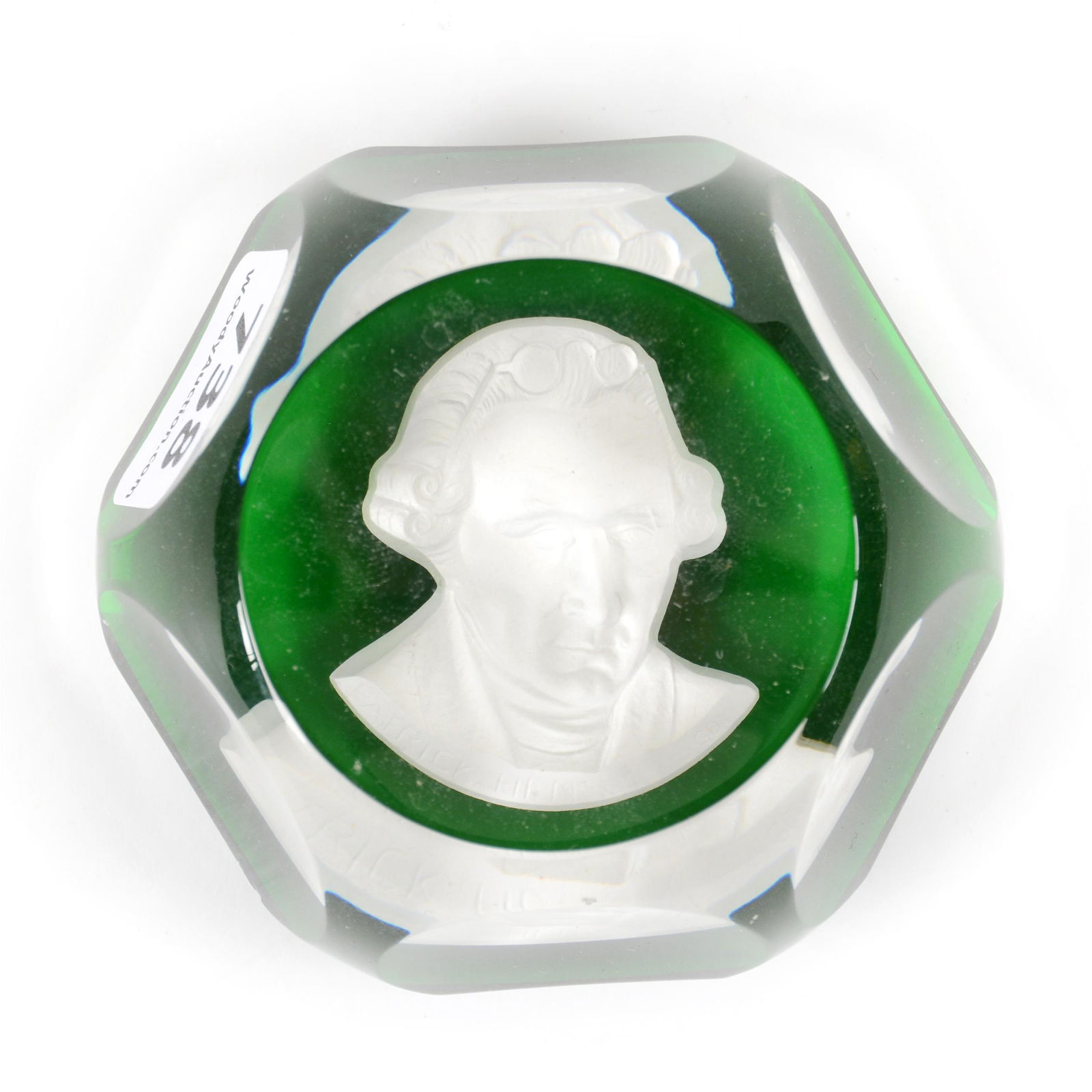 Paperweight Signed Baccarat Sulphide Limited Edition (1 of 4)