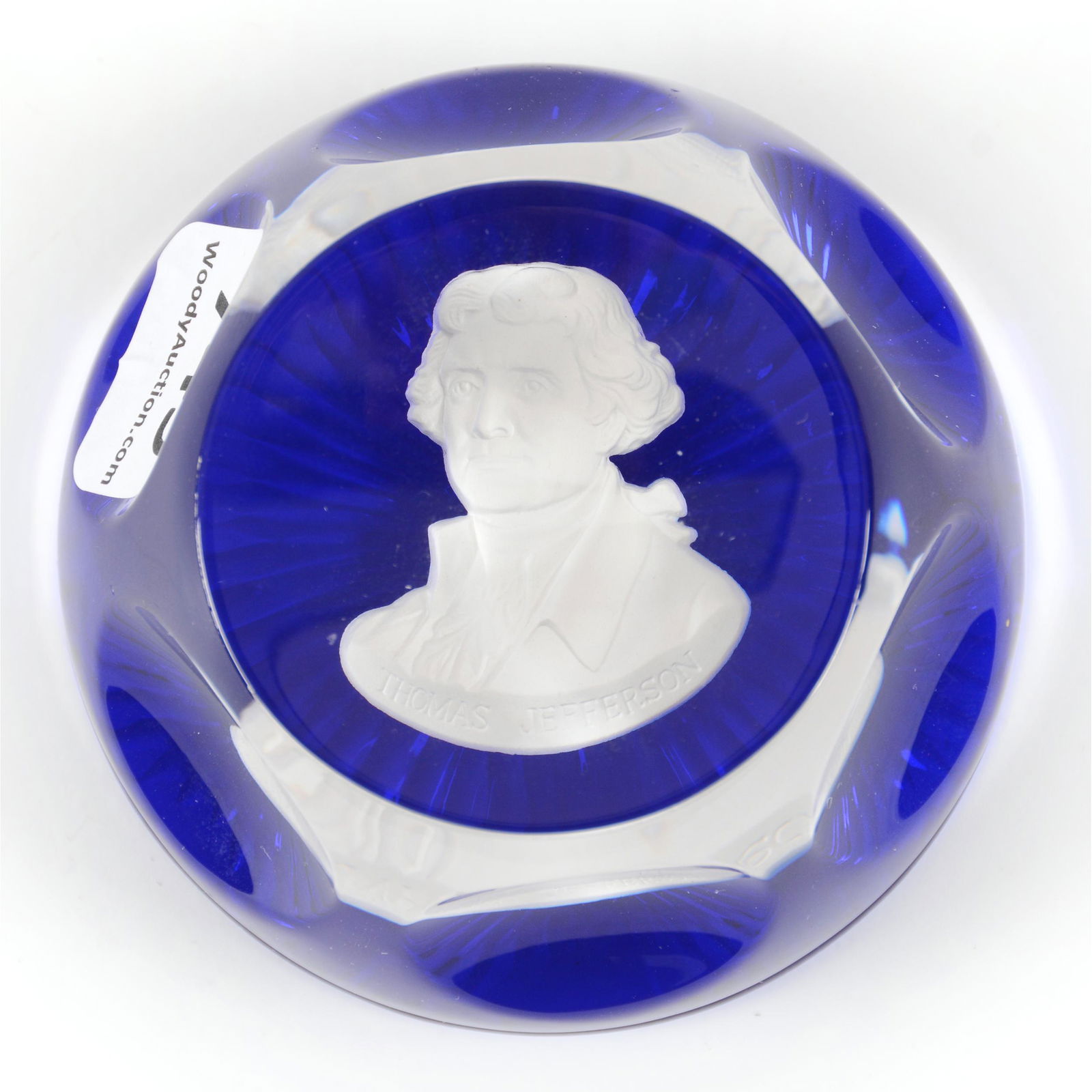 Paperweight Signed Cristalleries d'Albert Sulphide (1 of 3)