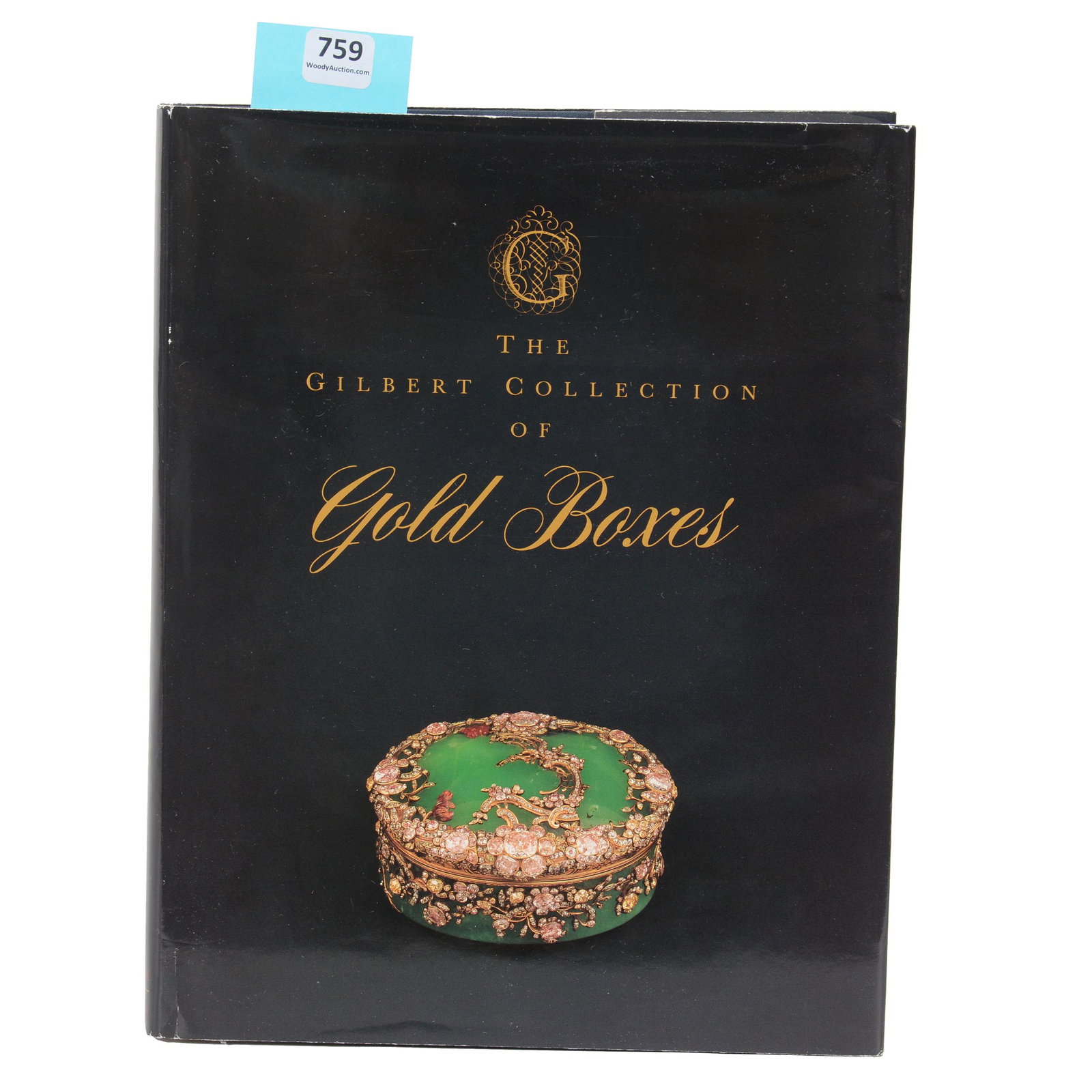 Book - Gold Boxes By Truman: Book - Gold Boxes By Truman, The Gilbert Collection Of Gold Boxes By Charles Truman, 1991, Published By Los Angeles County Museum Of Art, John Lolley Estate. Mr. Lolley Regularly Marked Items In His C