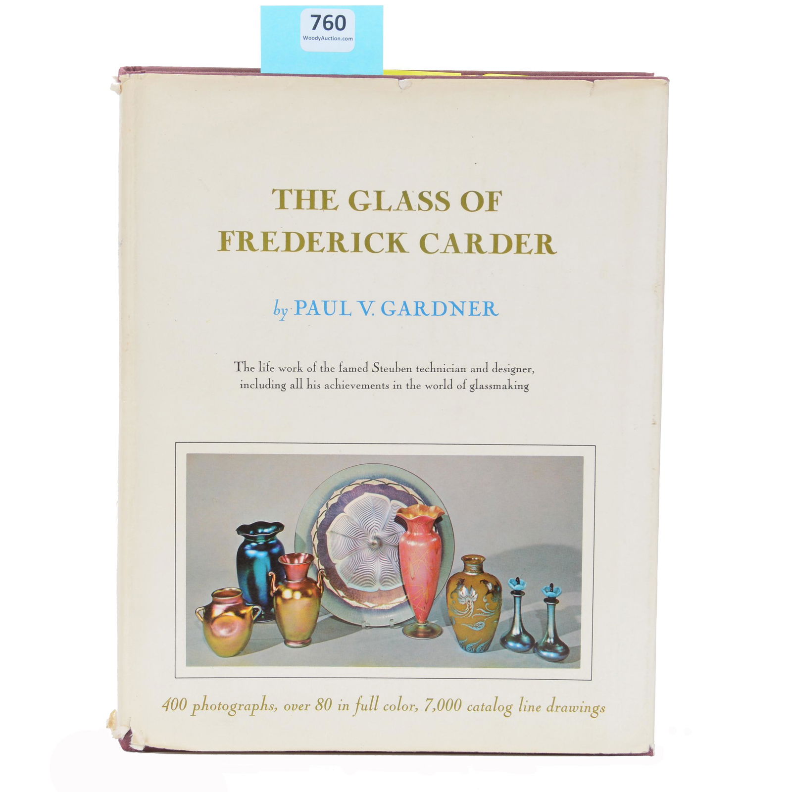 Book - Glass Of Frederick Carder By Gardner (1 of 2)