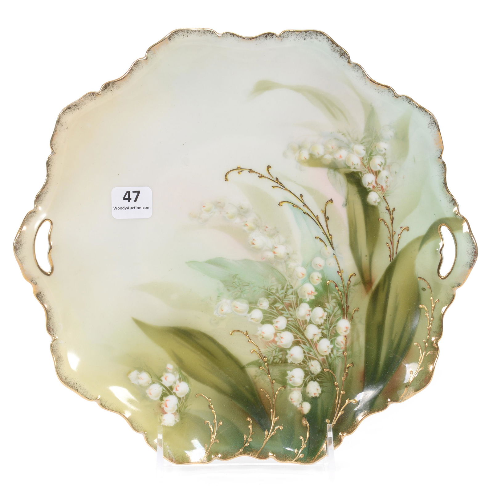 Cake Plate Marked R. S. Prussia (1 of 2)