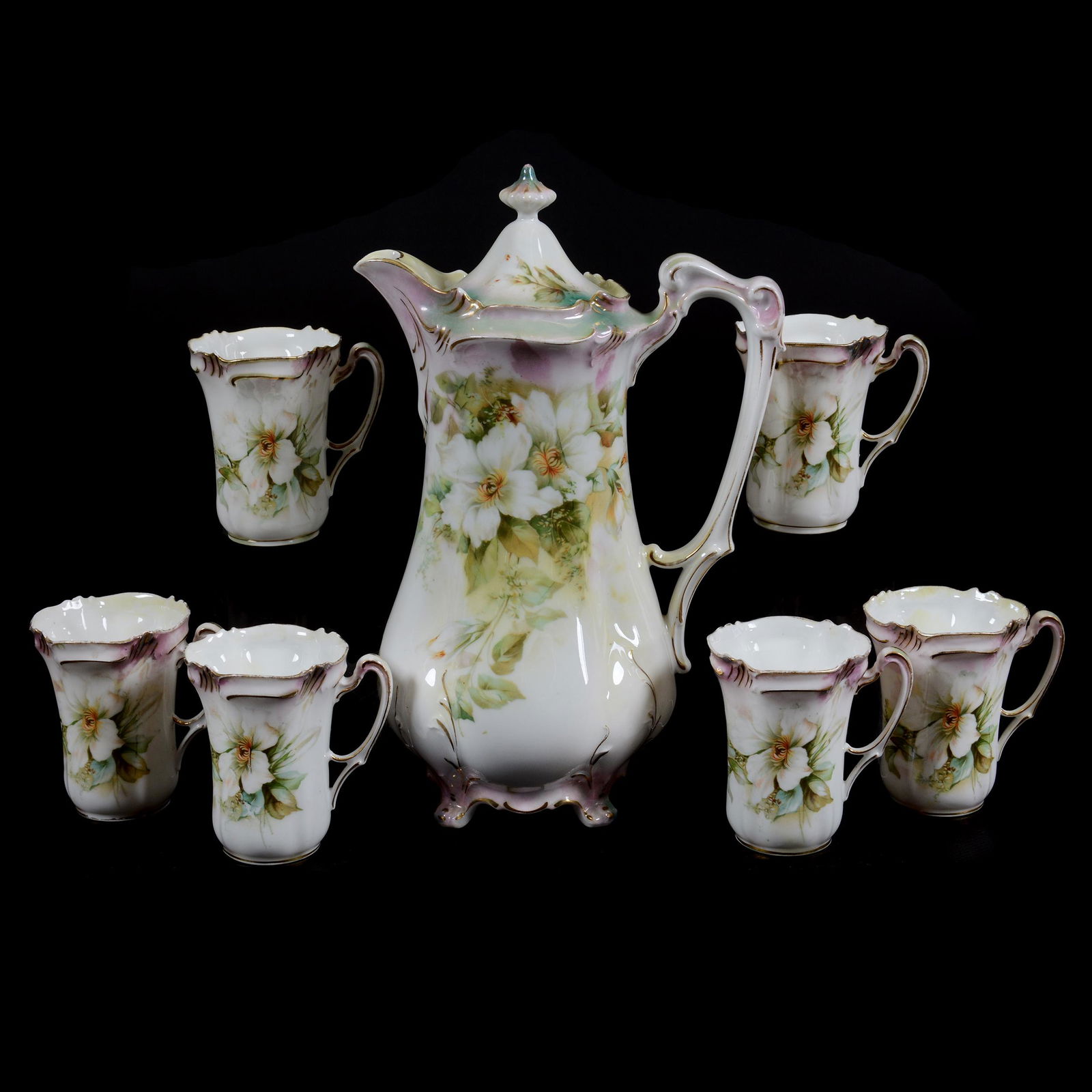 Chocolate Set Marked R. S. Prussia (1 of 3)