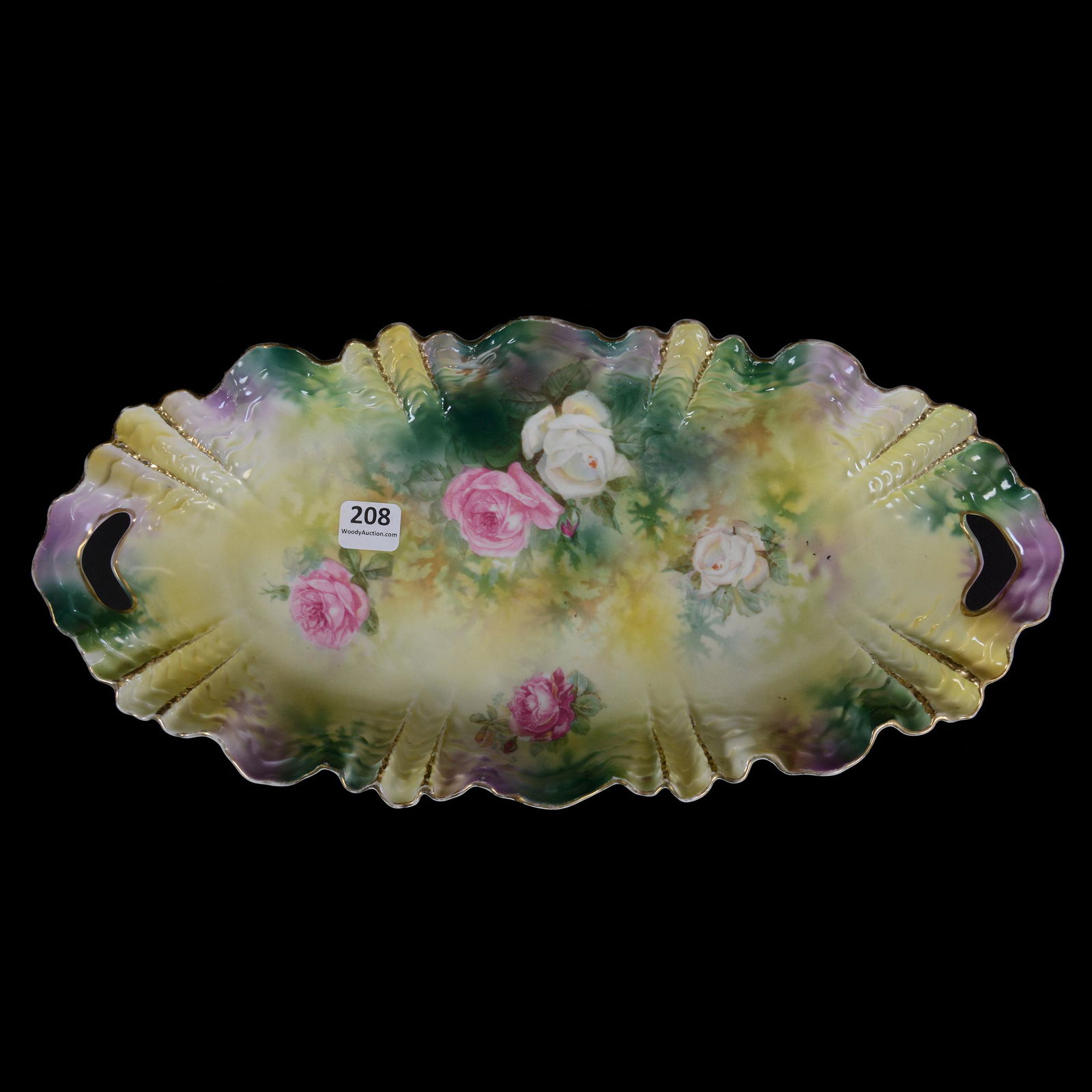 Celery Tray Marked R. S. Prussia, Cabbage Mold (1 of 2)