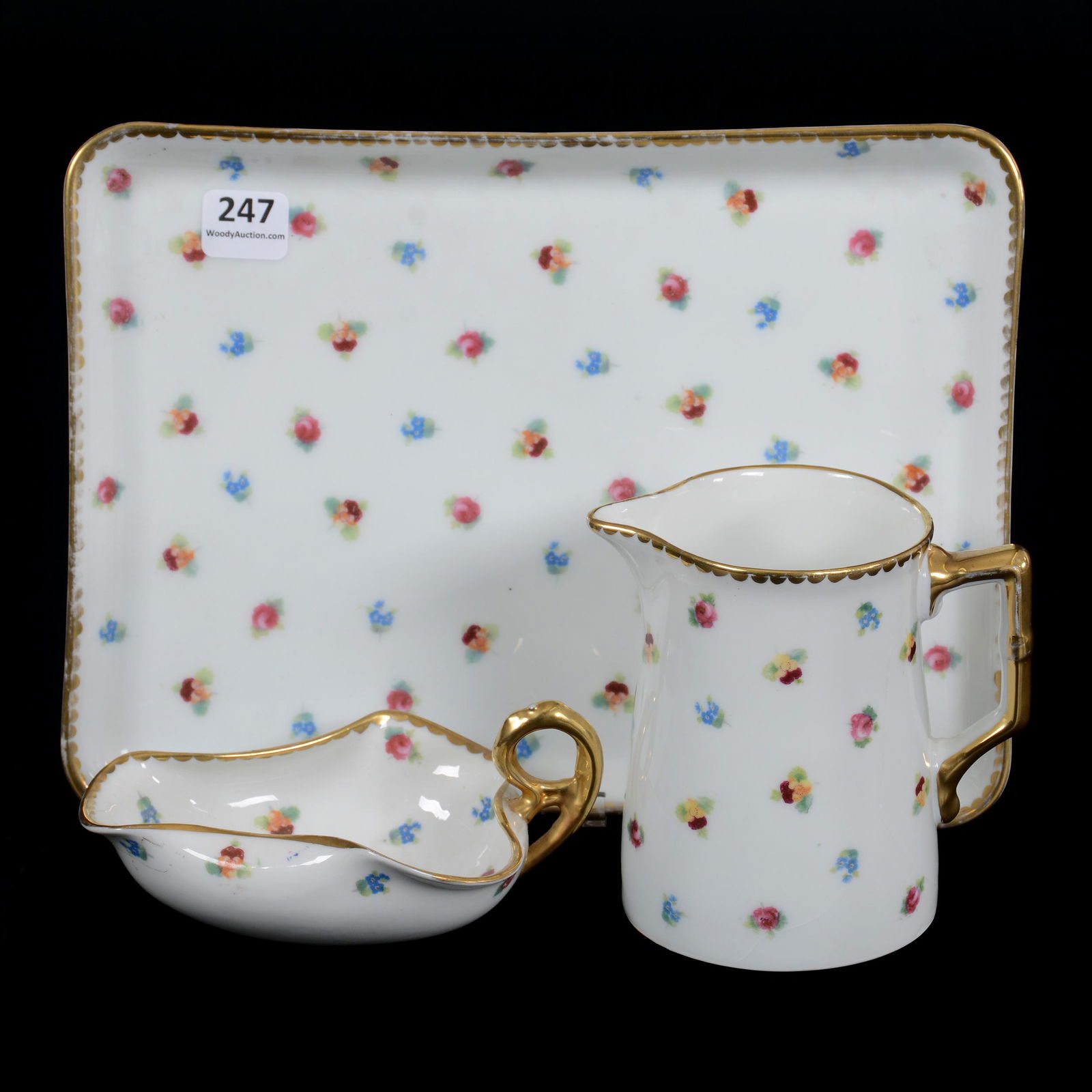 Serving Tray Set, Royal Bayreuth (Blue Mark) (1 of 5)