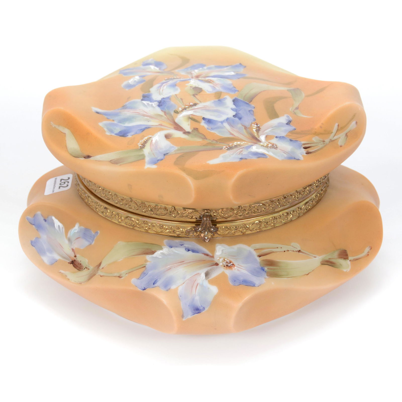 Dresser Box Marked Nakara, Bishops Hat Mold (1 of 4)