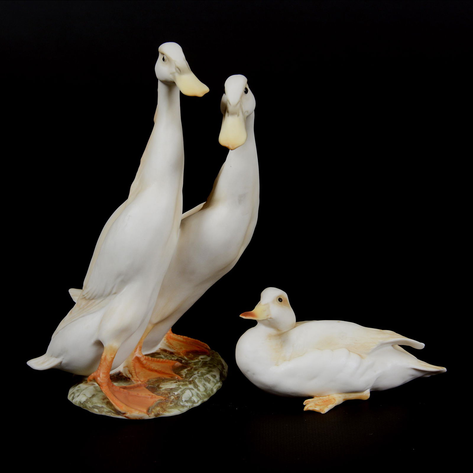 (2) Kaiser Porcelain Duck Figurines (1 of 4)