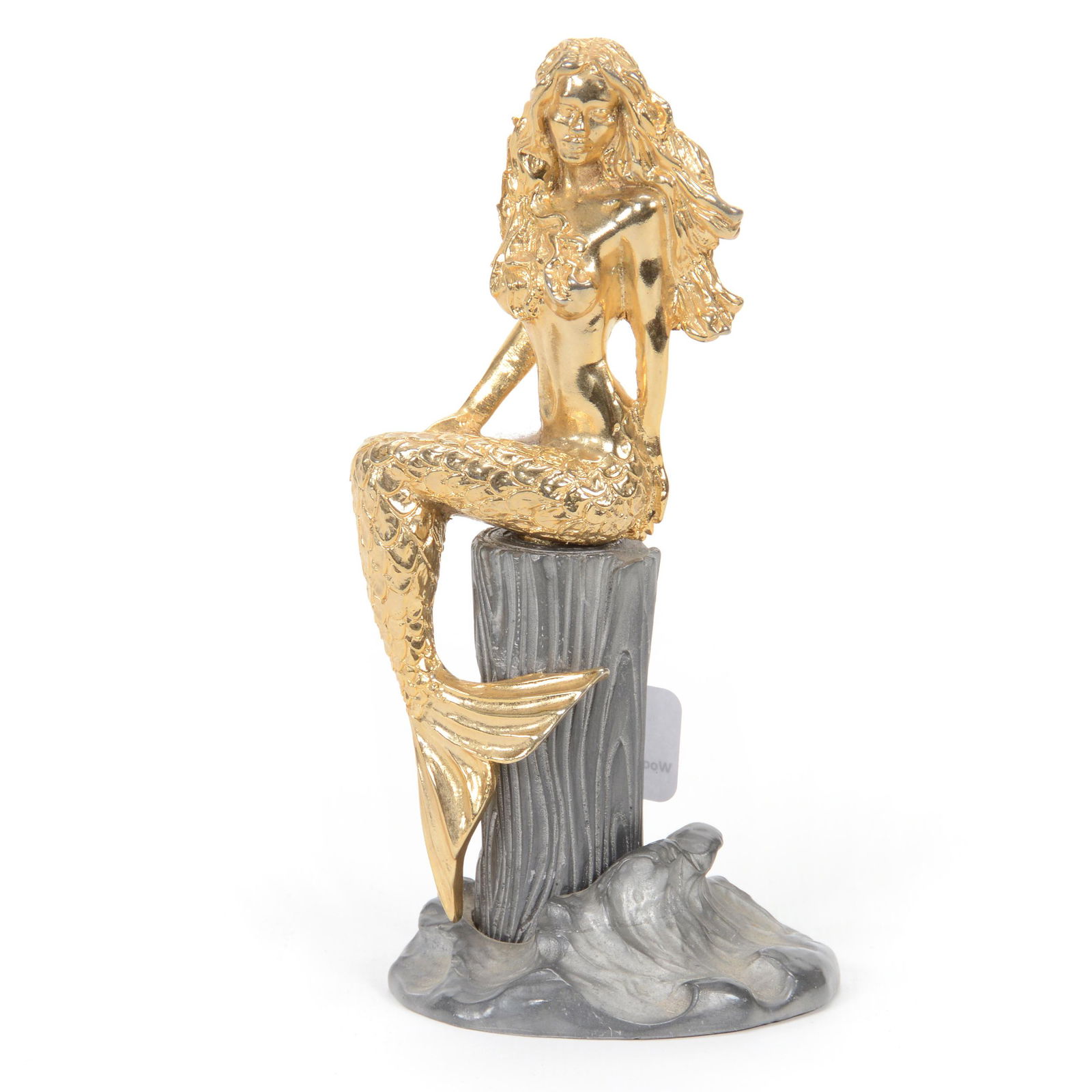 Modern Metal Figurine, Artist Signed Carver Tripp (1 of 2)