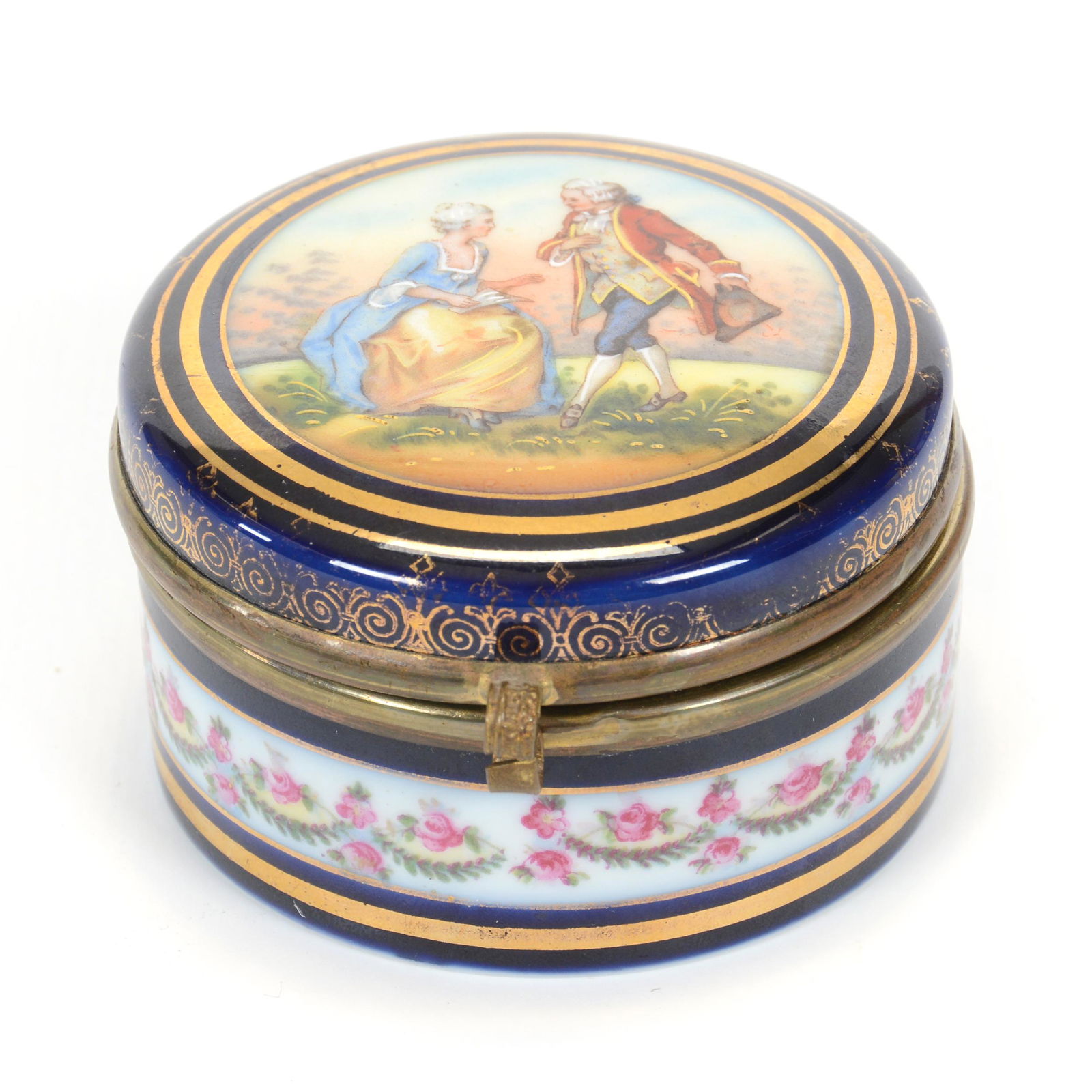 Trinket Box Marked Czechoslovakia (1 of 4)