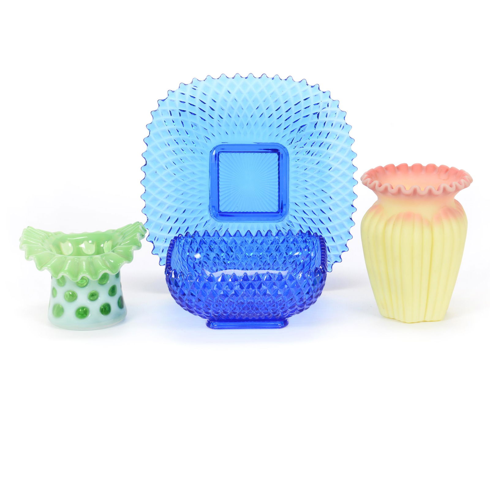 (3) Art Glass Items (1 of 3)