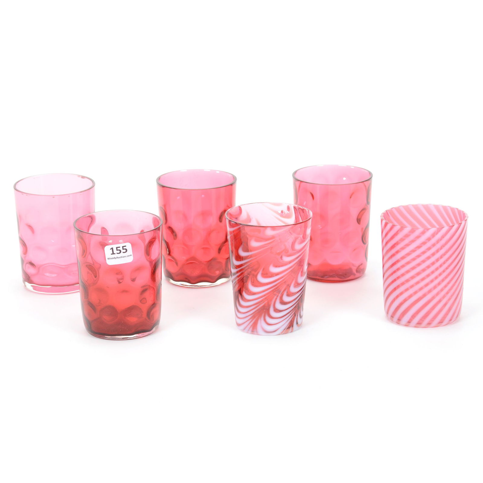 (6) Art Glass Tumblers (1 of 3)