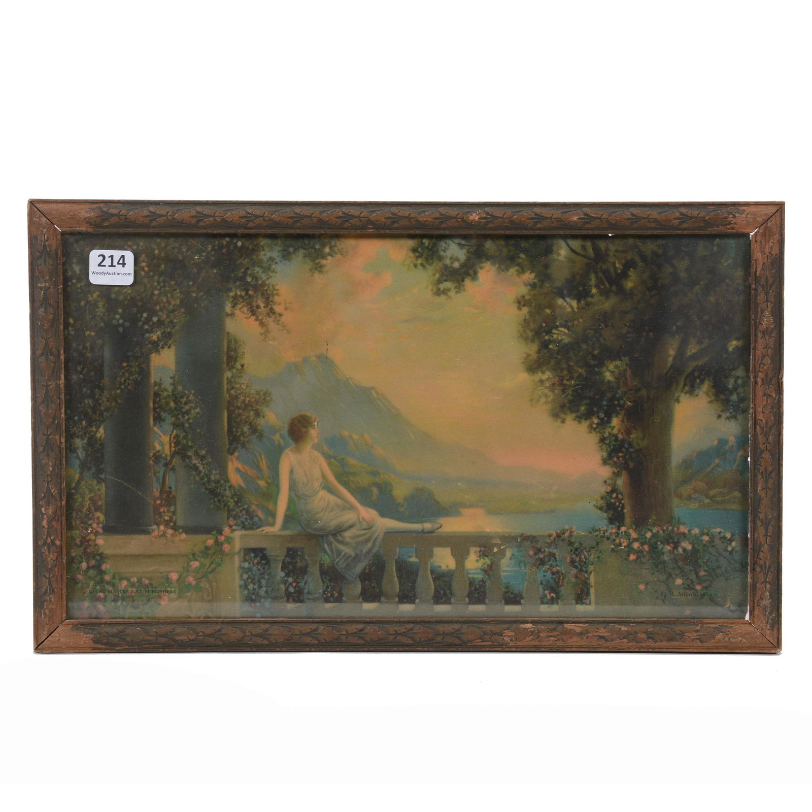 Framed Print, Titled "Sunset Dreams" By Atkinson Fox (1 of 3)