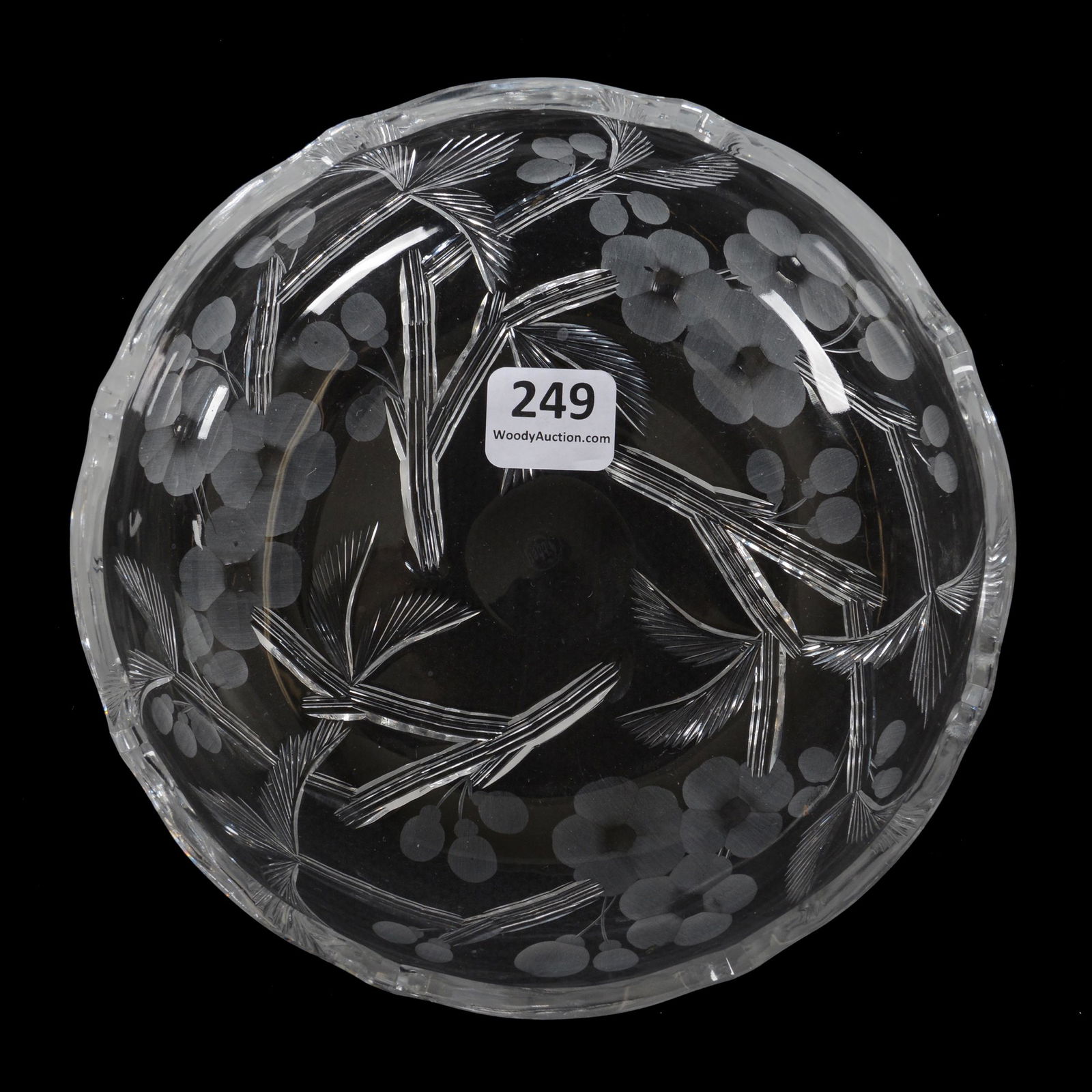 Nappy, American Brilliant Cut Glass, Signed Libbey (1 of 2)