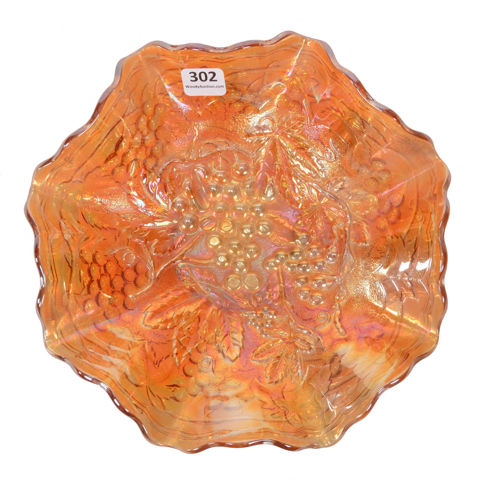 Bowl, Carnival Glass, Imperial Grape (1 of 2)