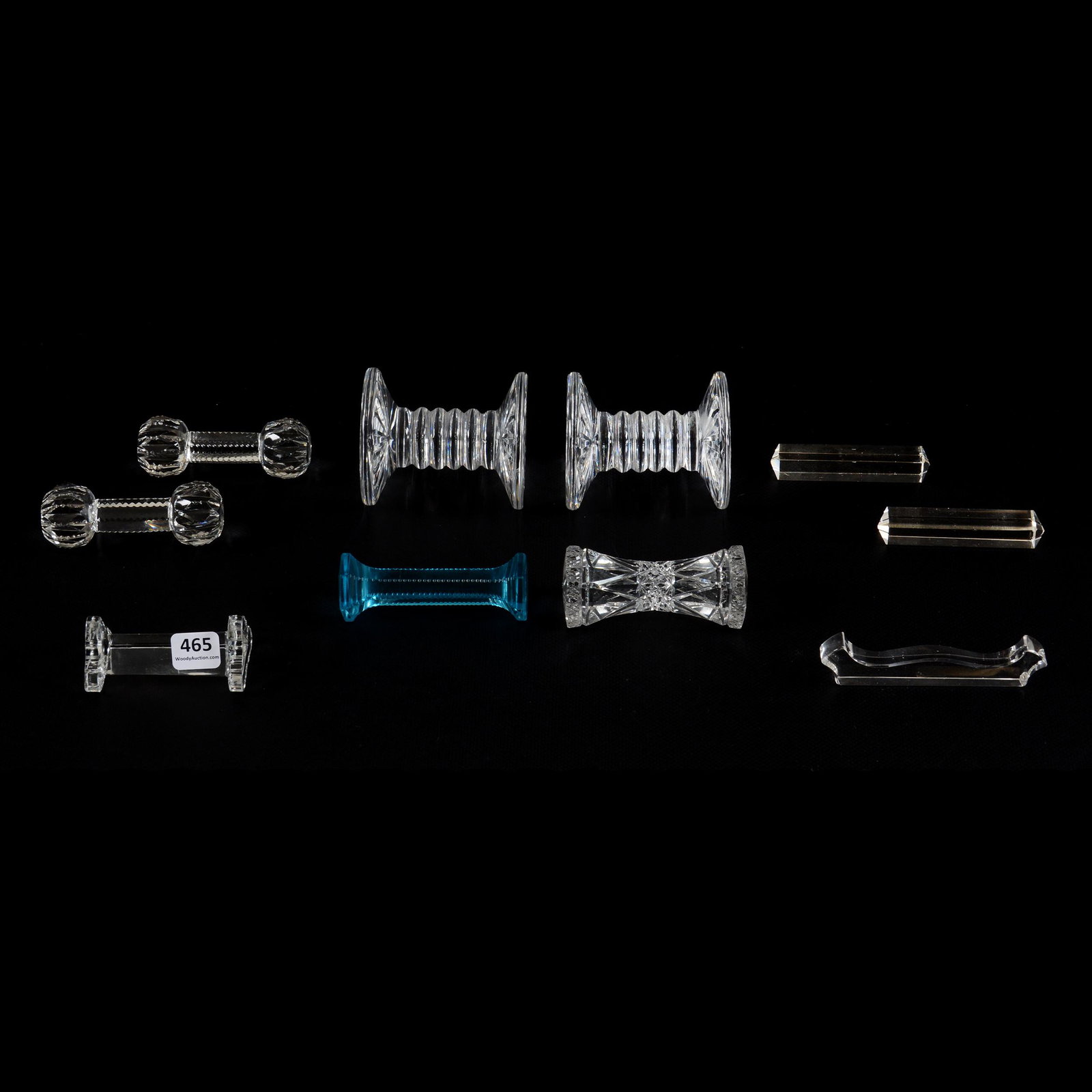 (10) Knife Rests (3 Pair, 4 Singles), Brilliant Period (1 of 2)