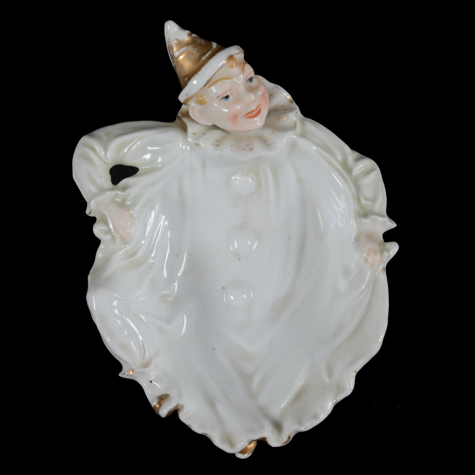 Ashtray, Figural, Unmarked Germany Porcelain (1 of 2)