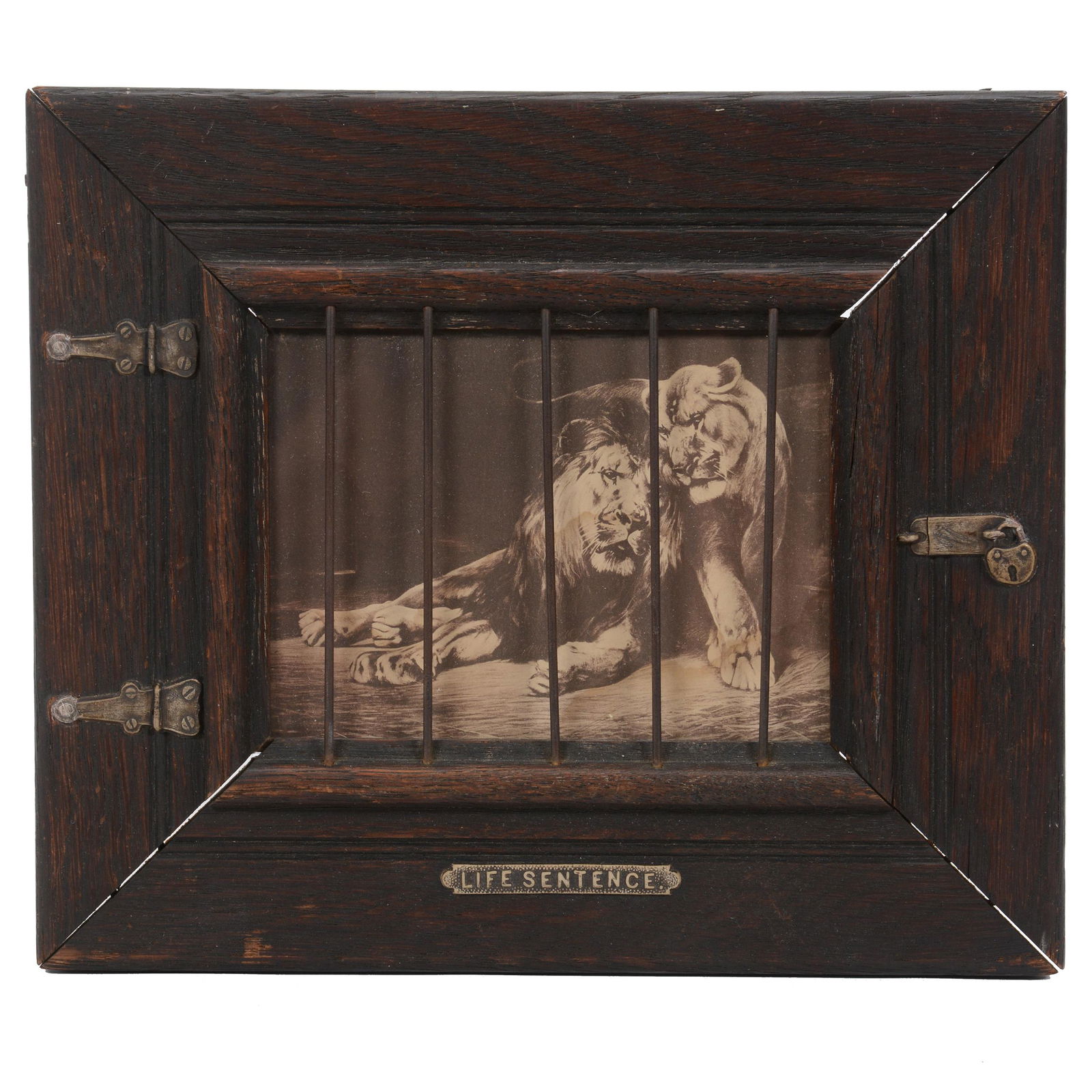 Framed Print Titled "Life Sentence" (1 of 4)