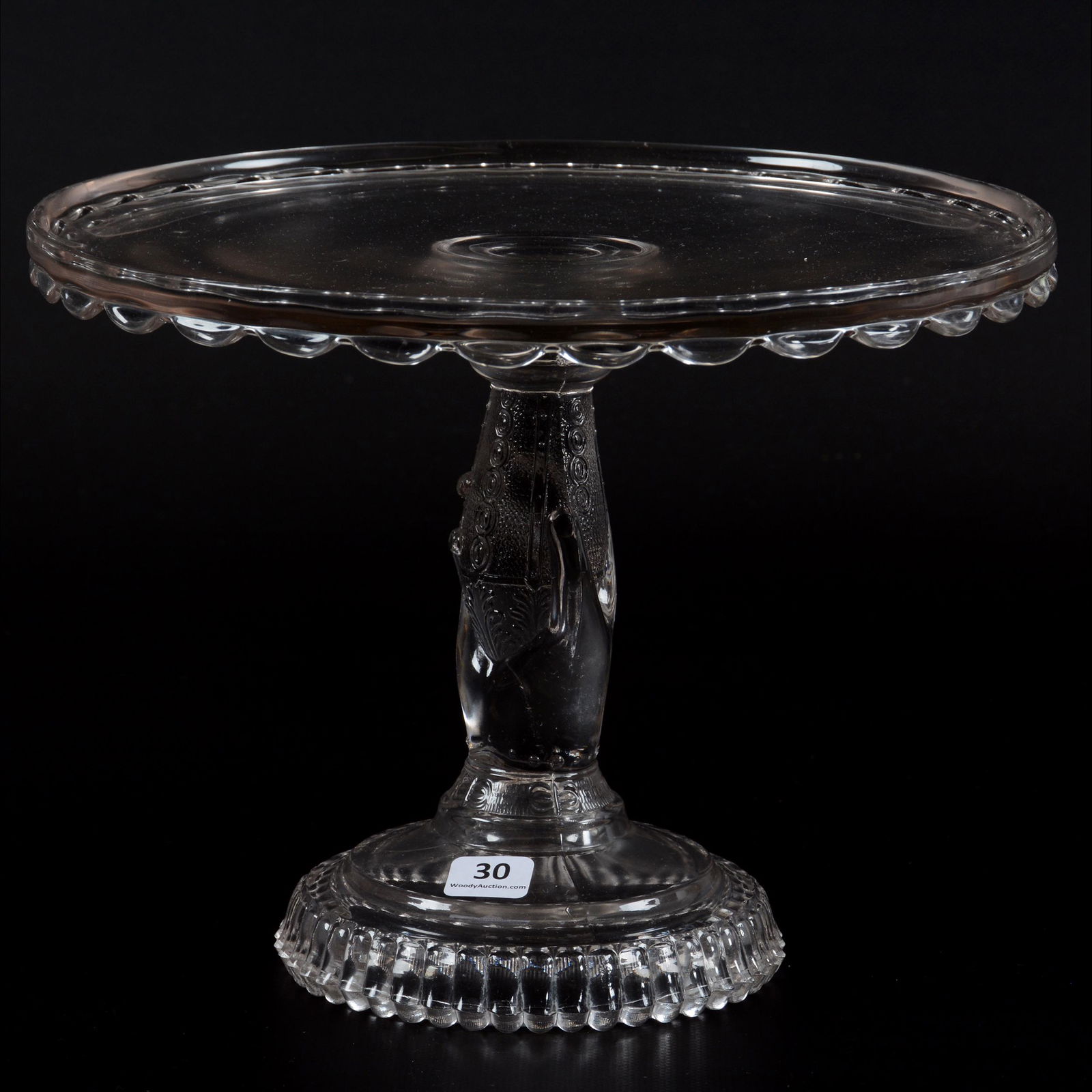 Cake Stand, EAPG By Hobbs Brockunier (1 of 3)