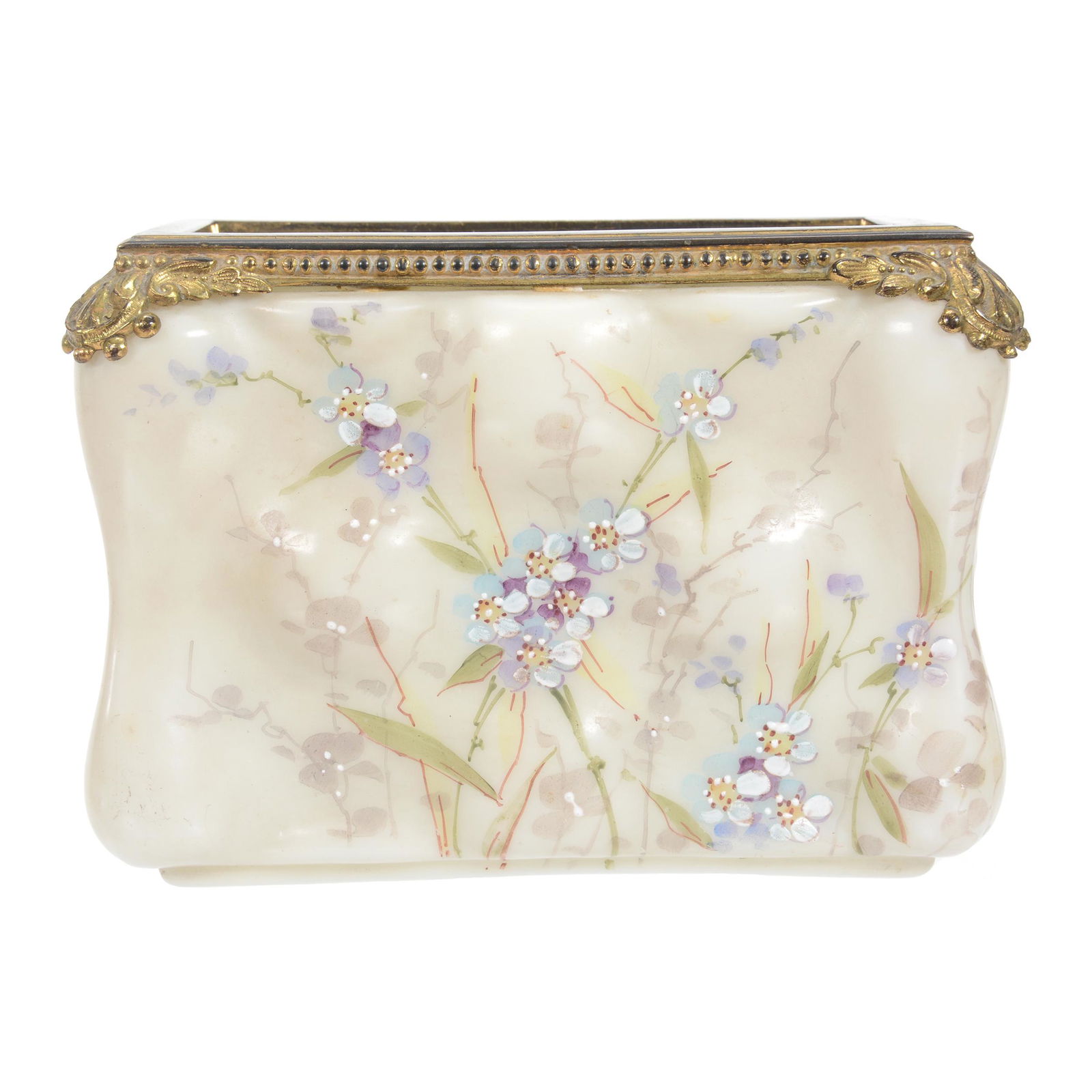 Letter Holder, Unmarked Wave Crest Art Glass (1 of 3)