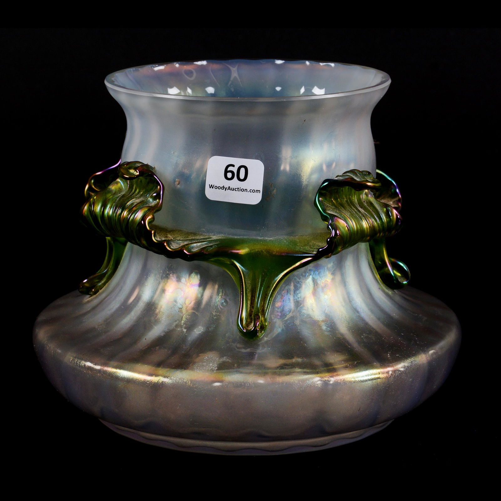 Vase, Bohemian Art Glass (1 of 3)