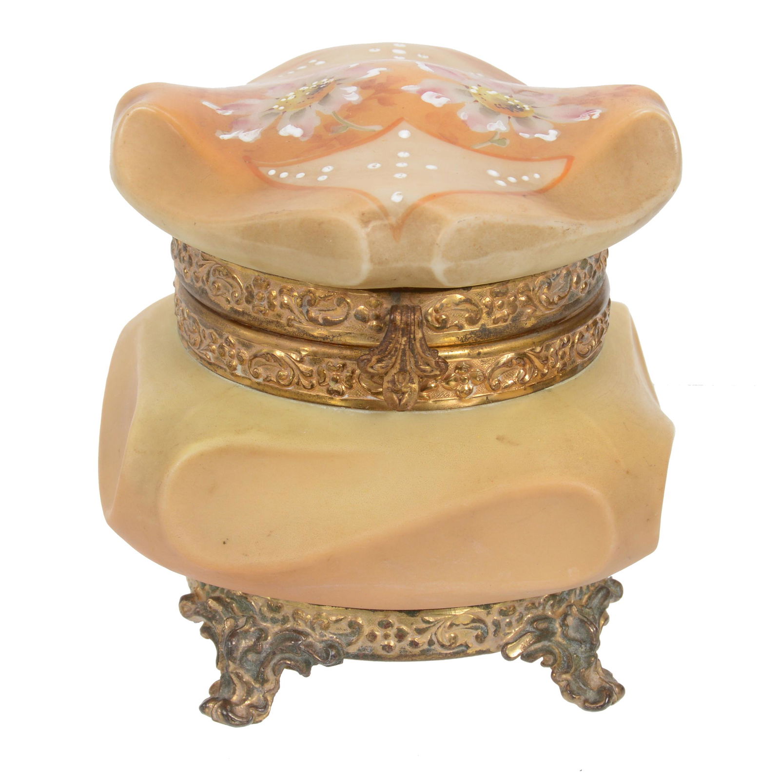 Jewel Box Marked Nakara Art Glass (1 of 4)