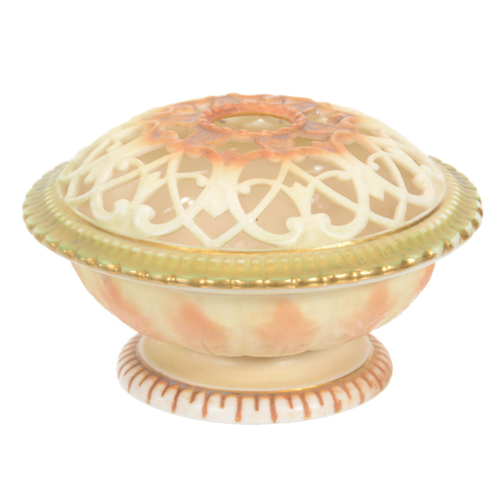 Flower Frog Marked Royal Worcester (1 of 3)