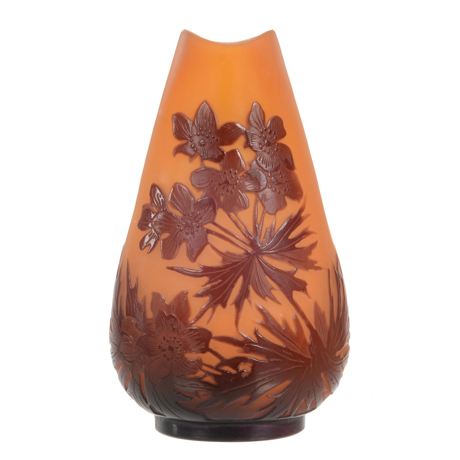 Vase Signed Galle French Cameo Art Glass (1 of 4)