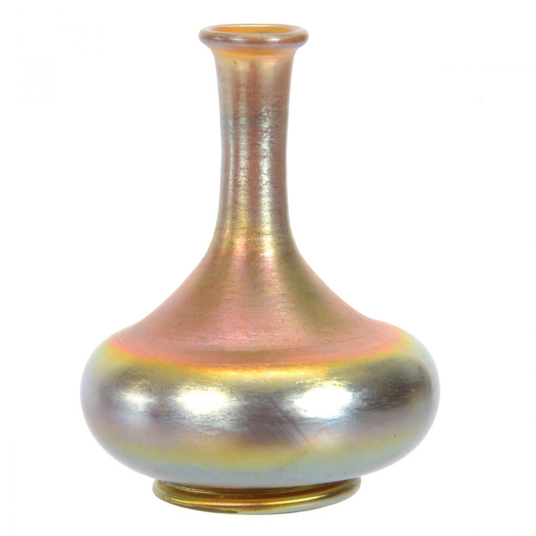 Miniature Vase Signed LC Tiffany-Favrile #9877G (1 of 4)