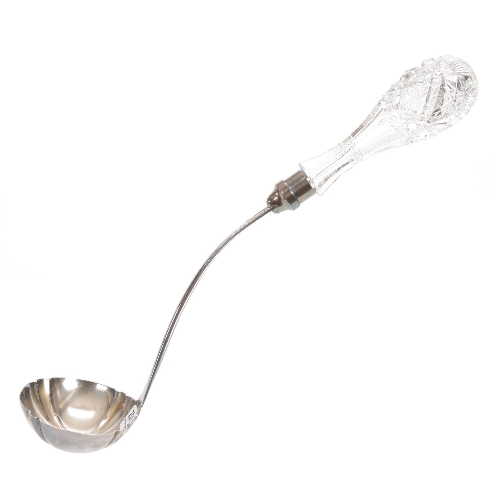Punch Ladle, American Brilliant Cut Glass (1 of 3)